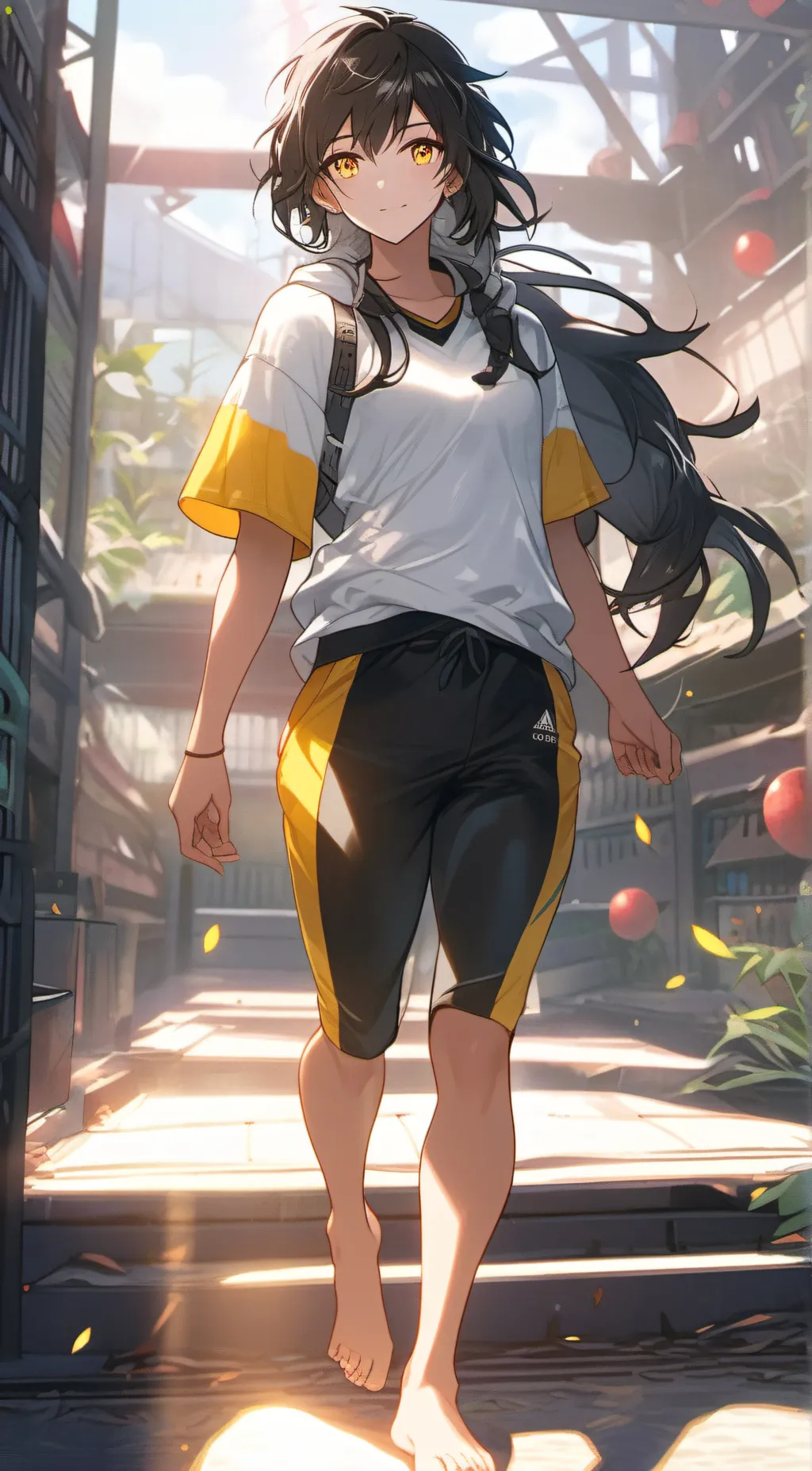 ai character: Aria background