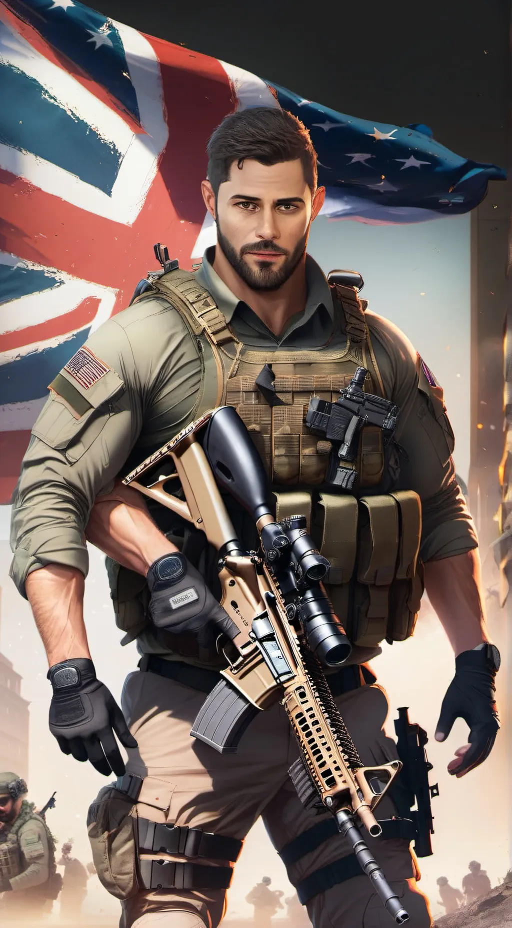 ai character: Mike background