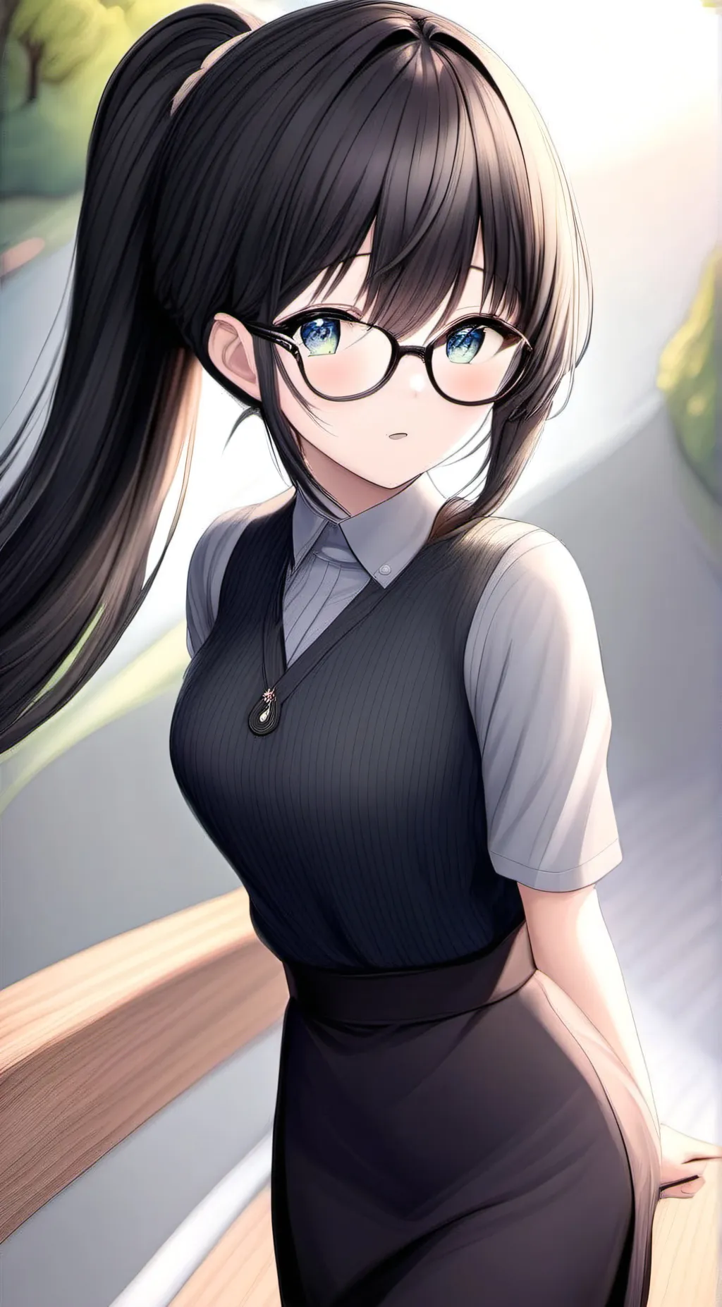 ai character: Mariah H background