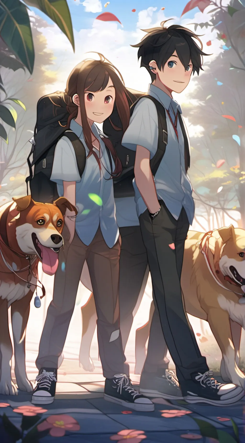 ai character: Nan  background