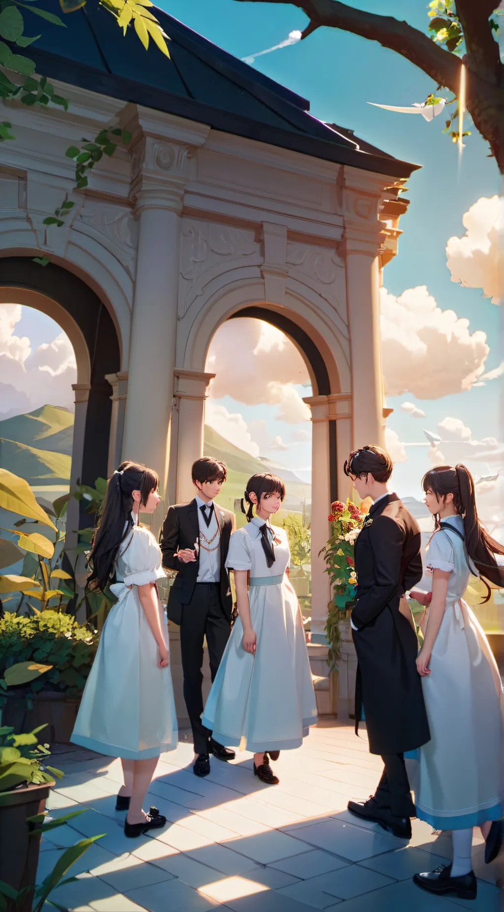 ai character: Kakegurui background