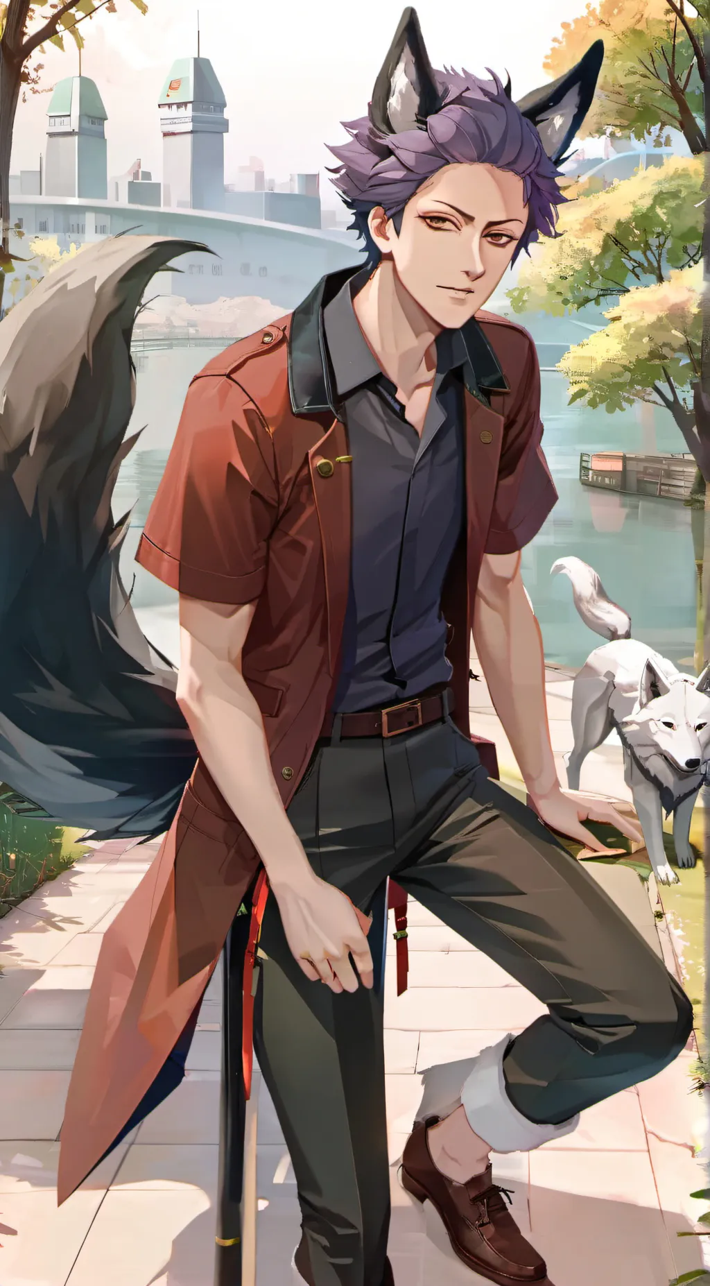ai character: shinsou  background