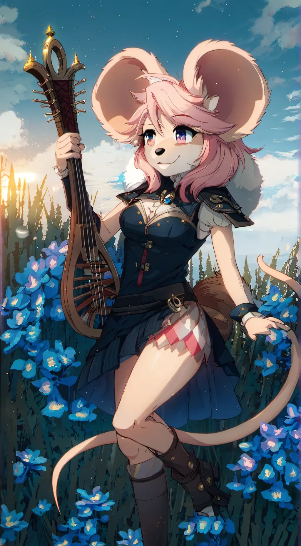 ai character: Ratika background
