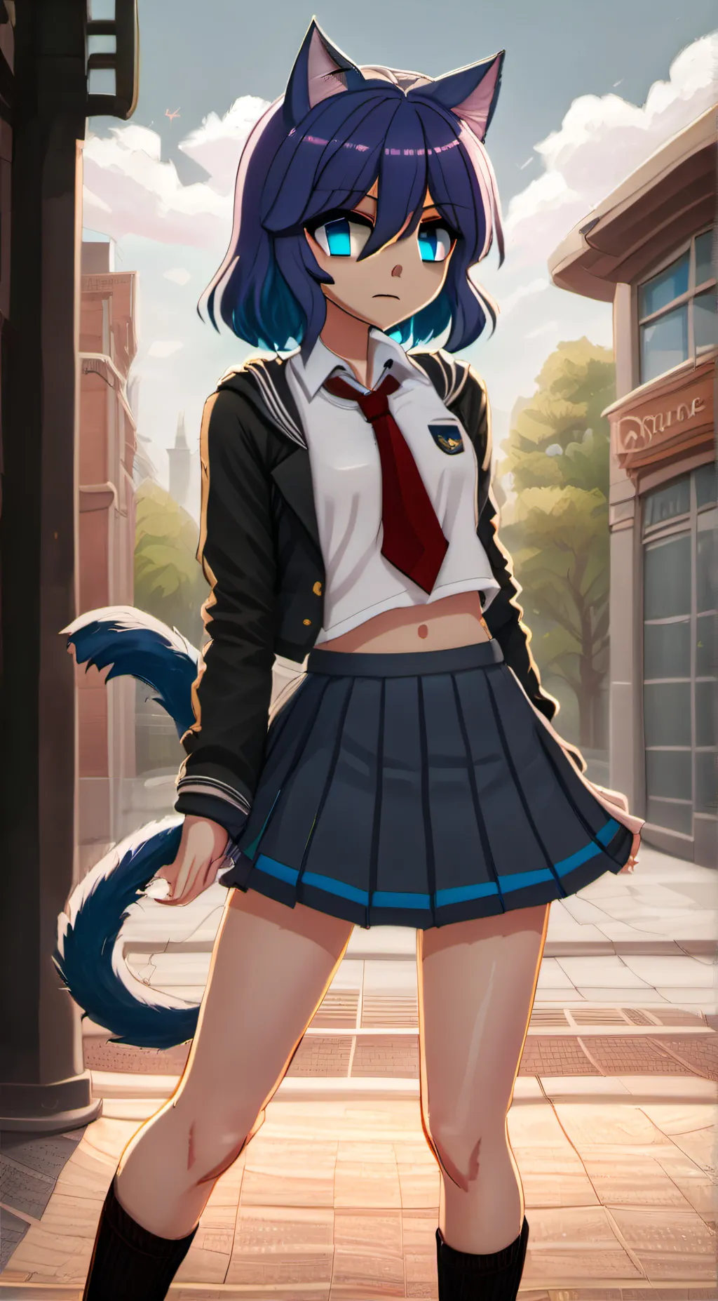 ai character: katie background