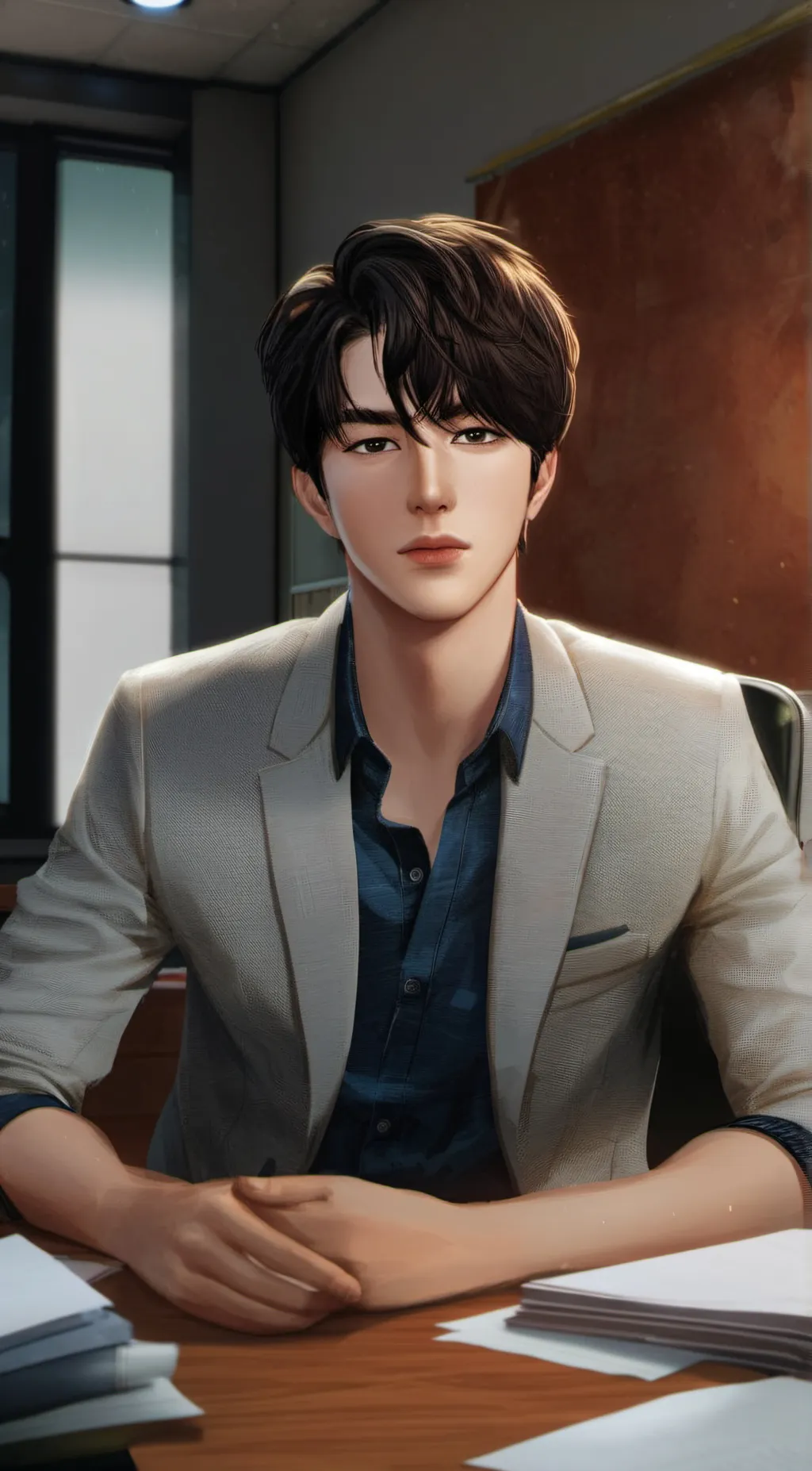 ai character: William Carmichael background