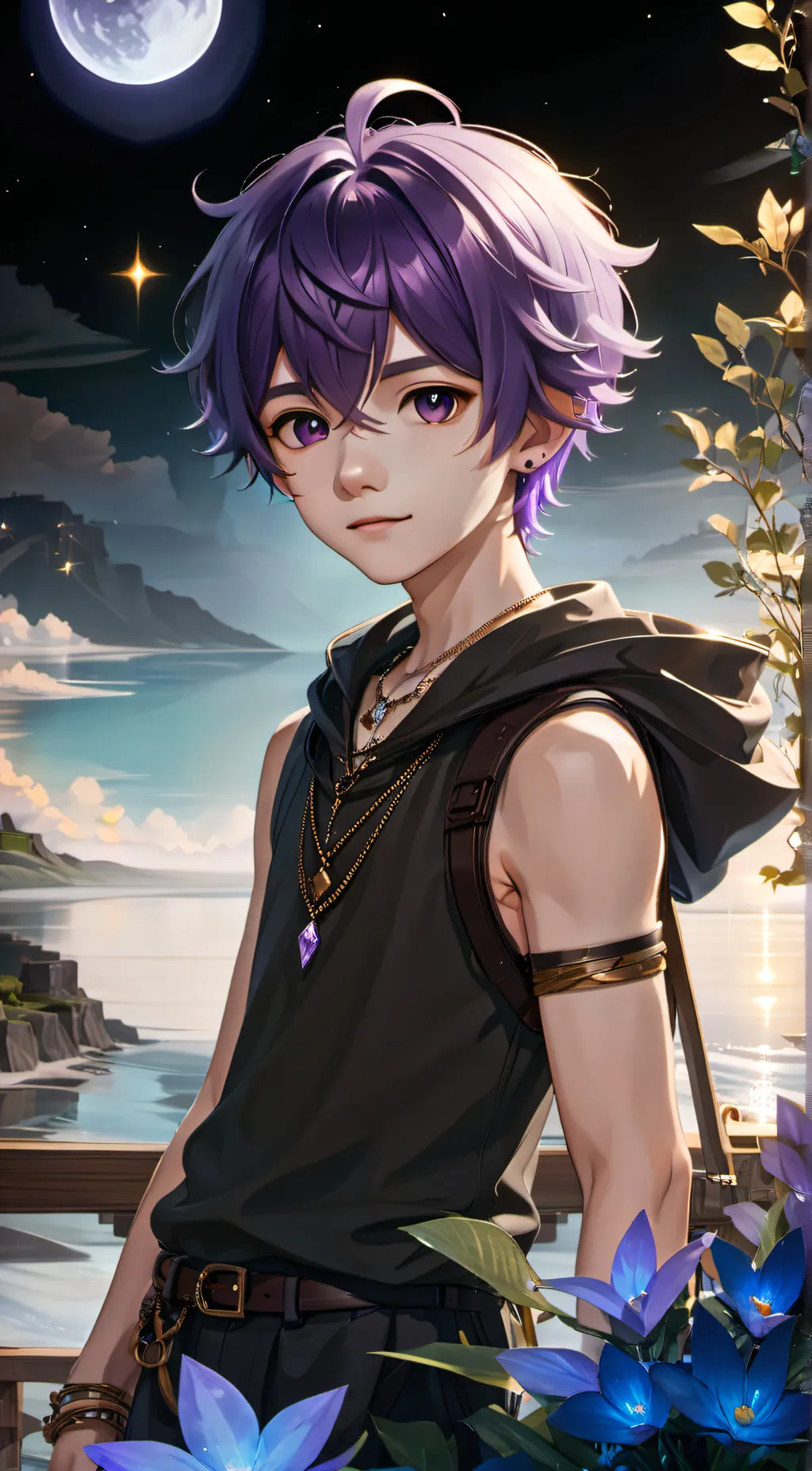 ai character: Zane background
