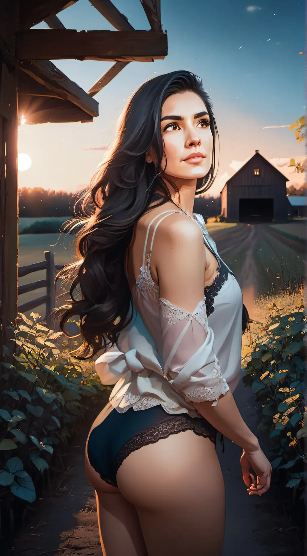 ai character: Paz background
