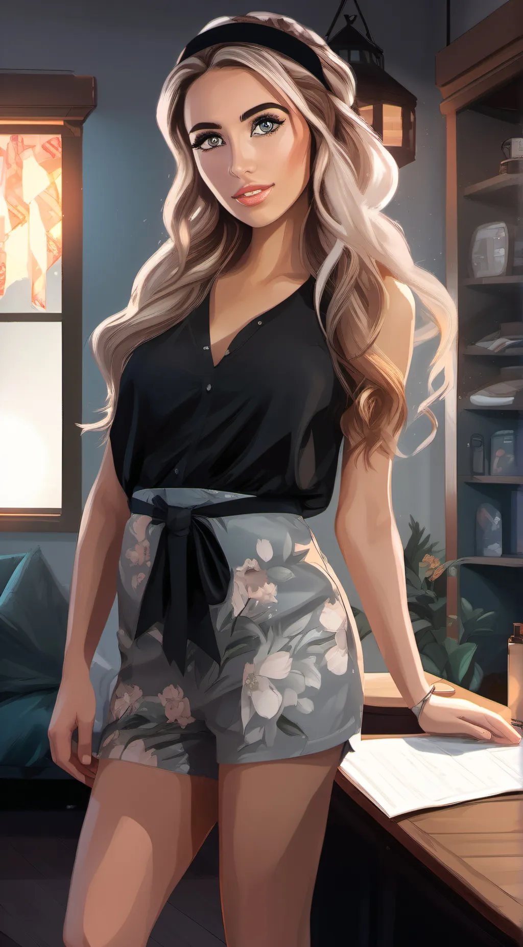 ai character: Amara background