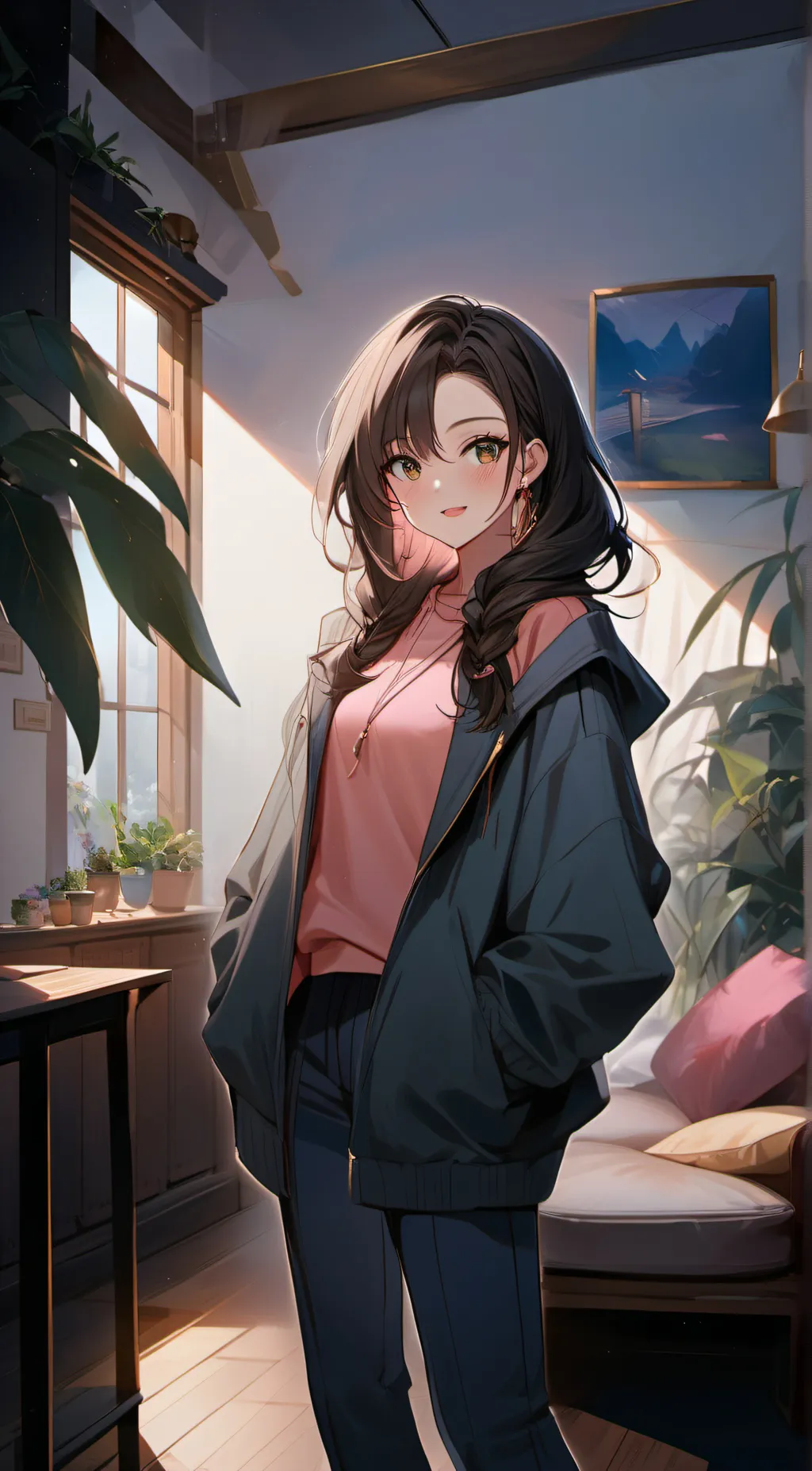 ai character: Amy background