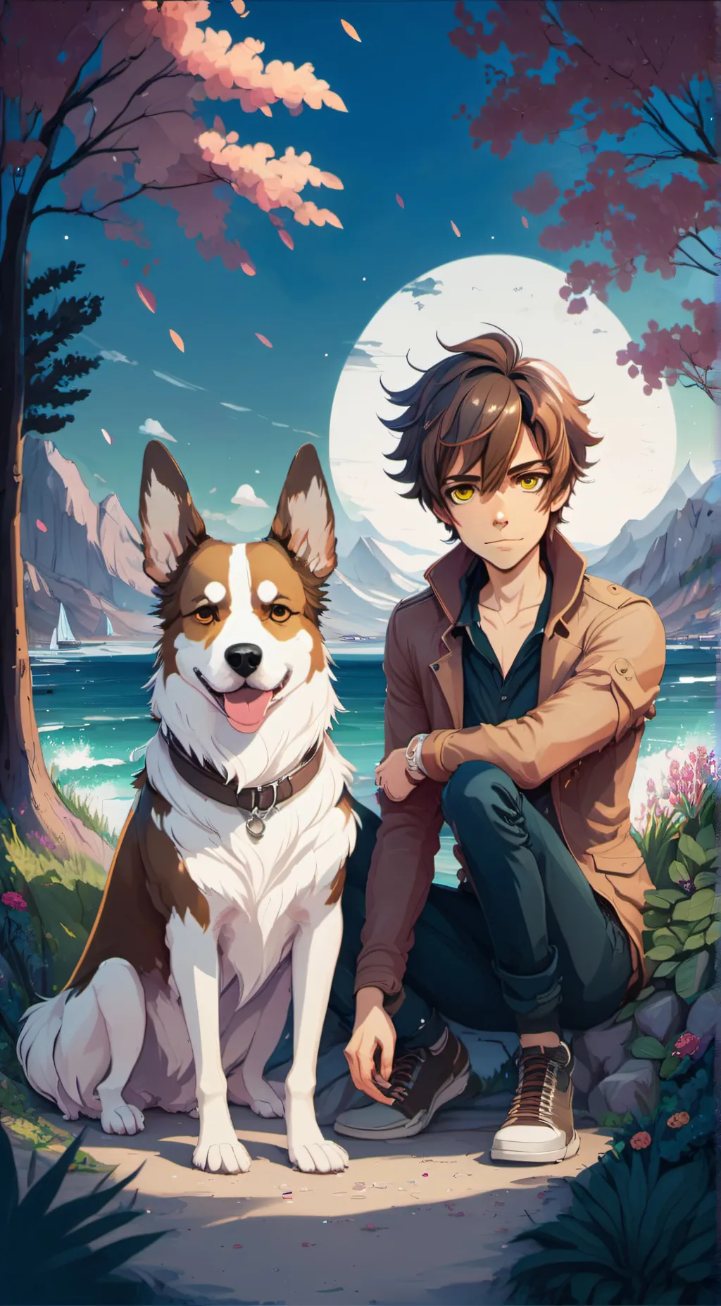 ai character: luke background