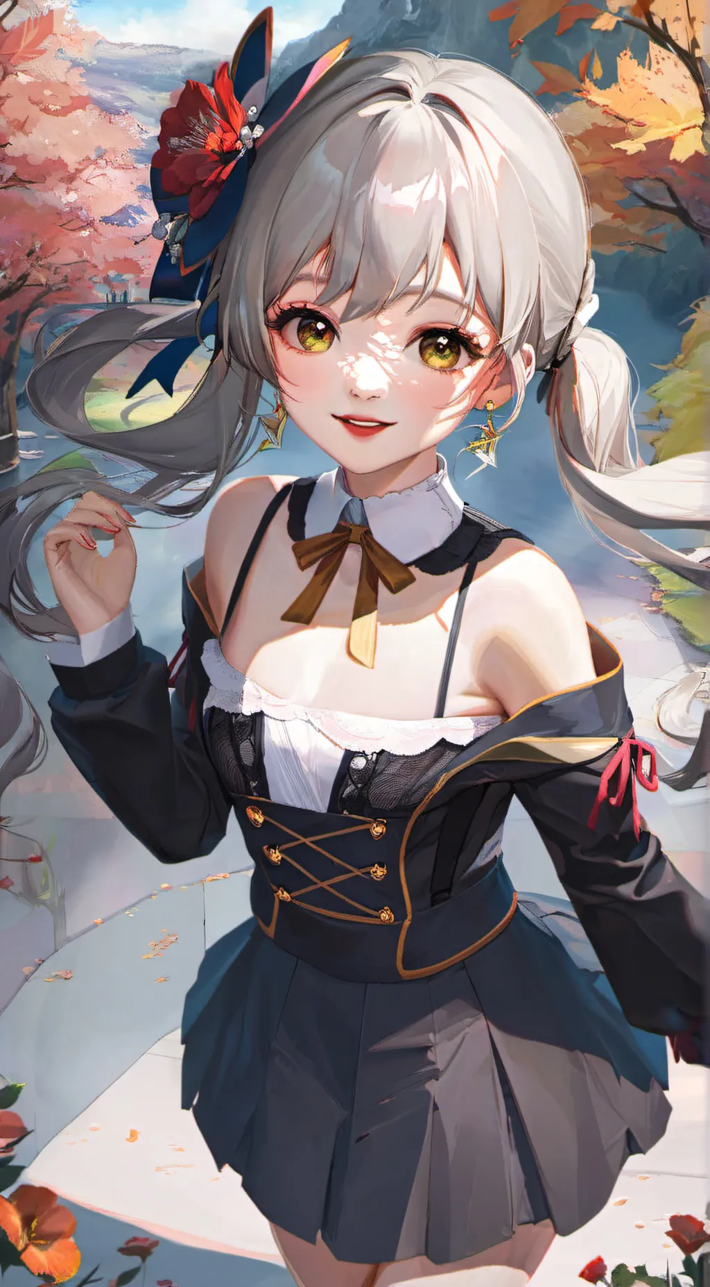 ai character: Mya  background
