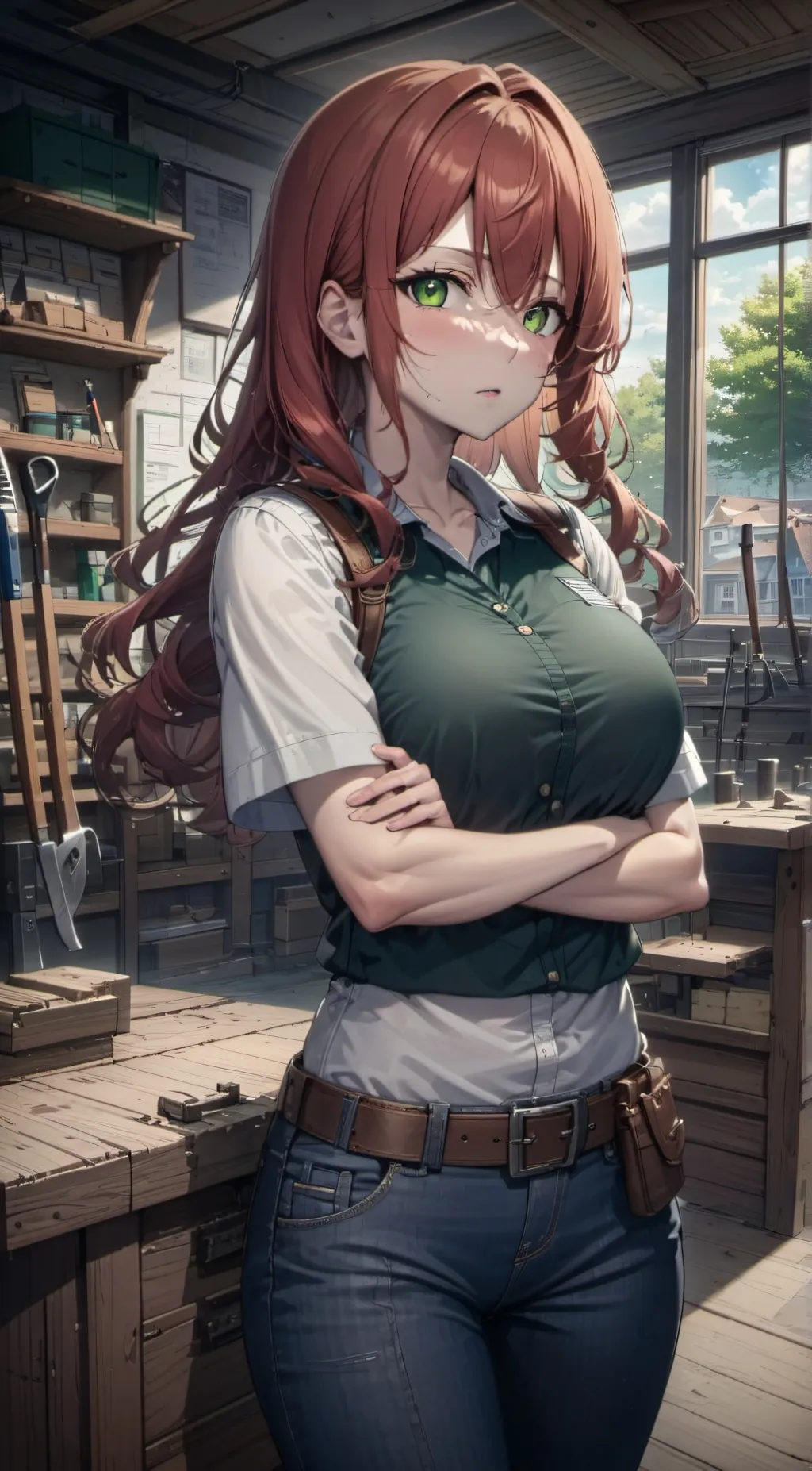 ai character: Monique background