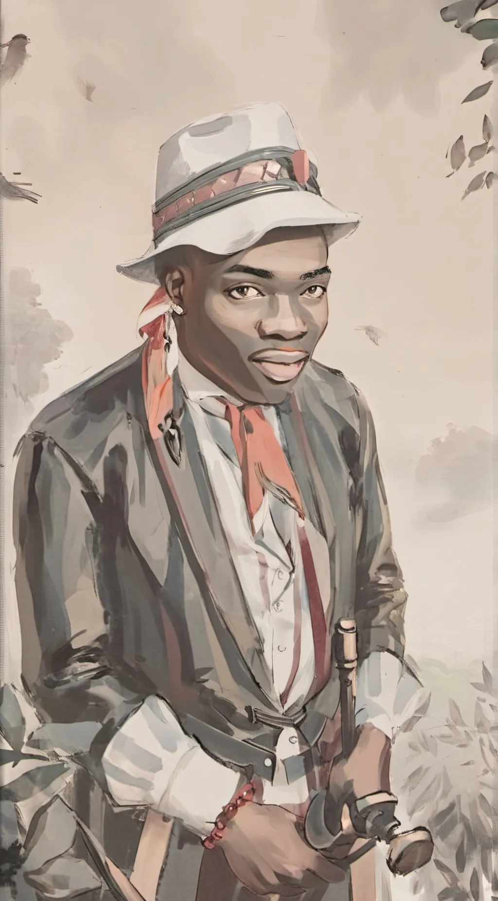ai character: e background