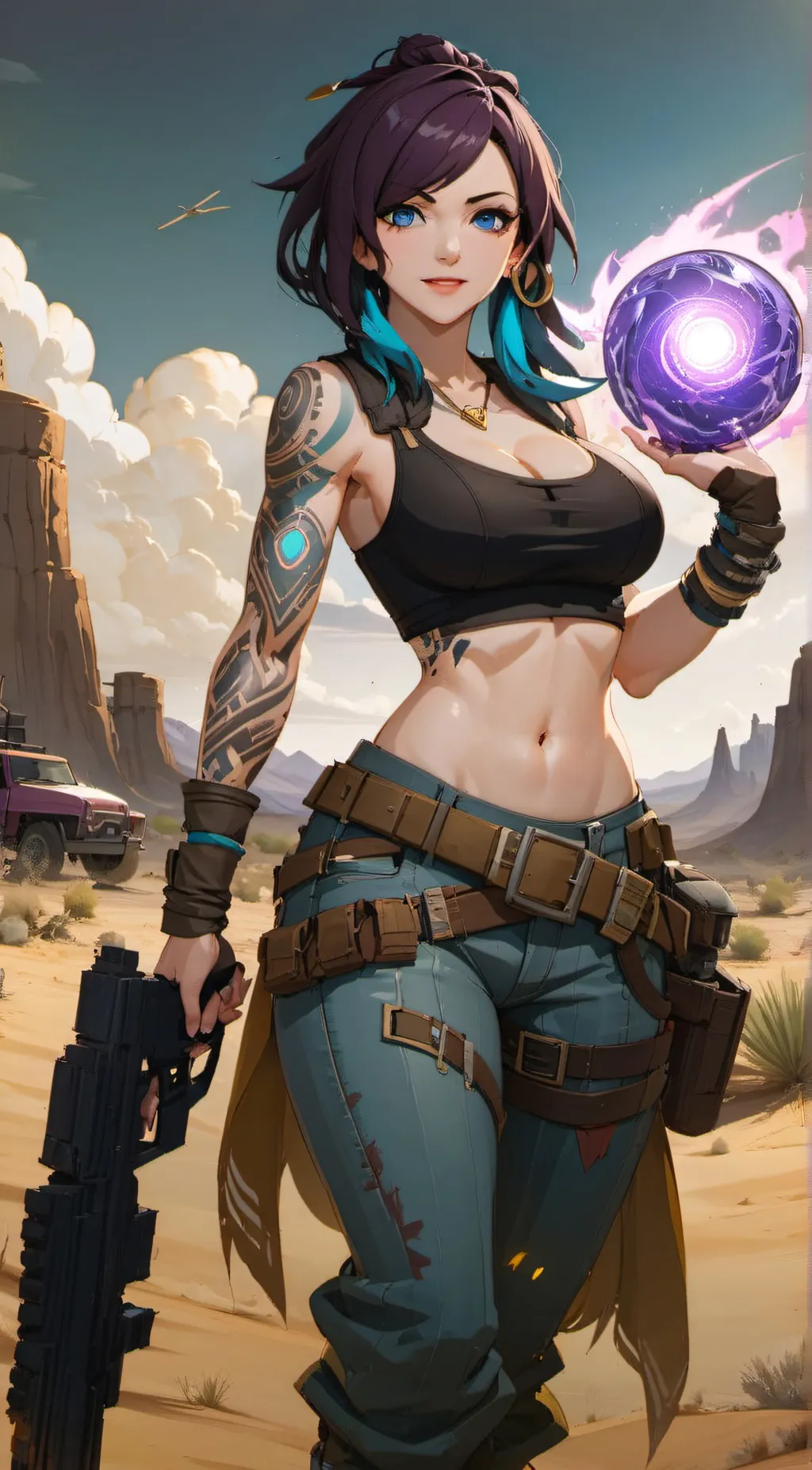 ai character: Lucy (borderlands) background