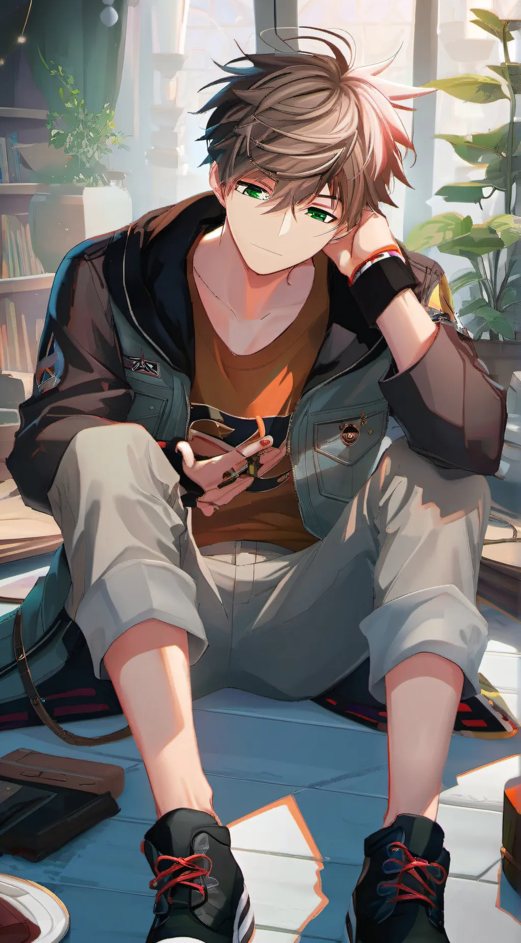 ai character: max background