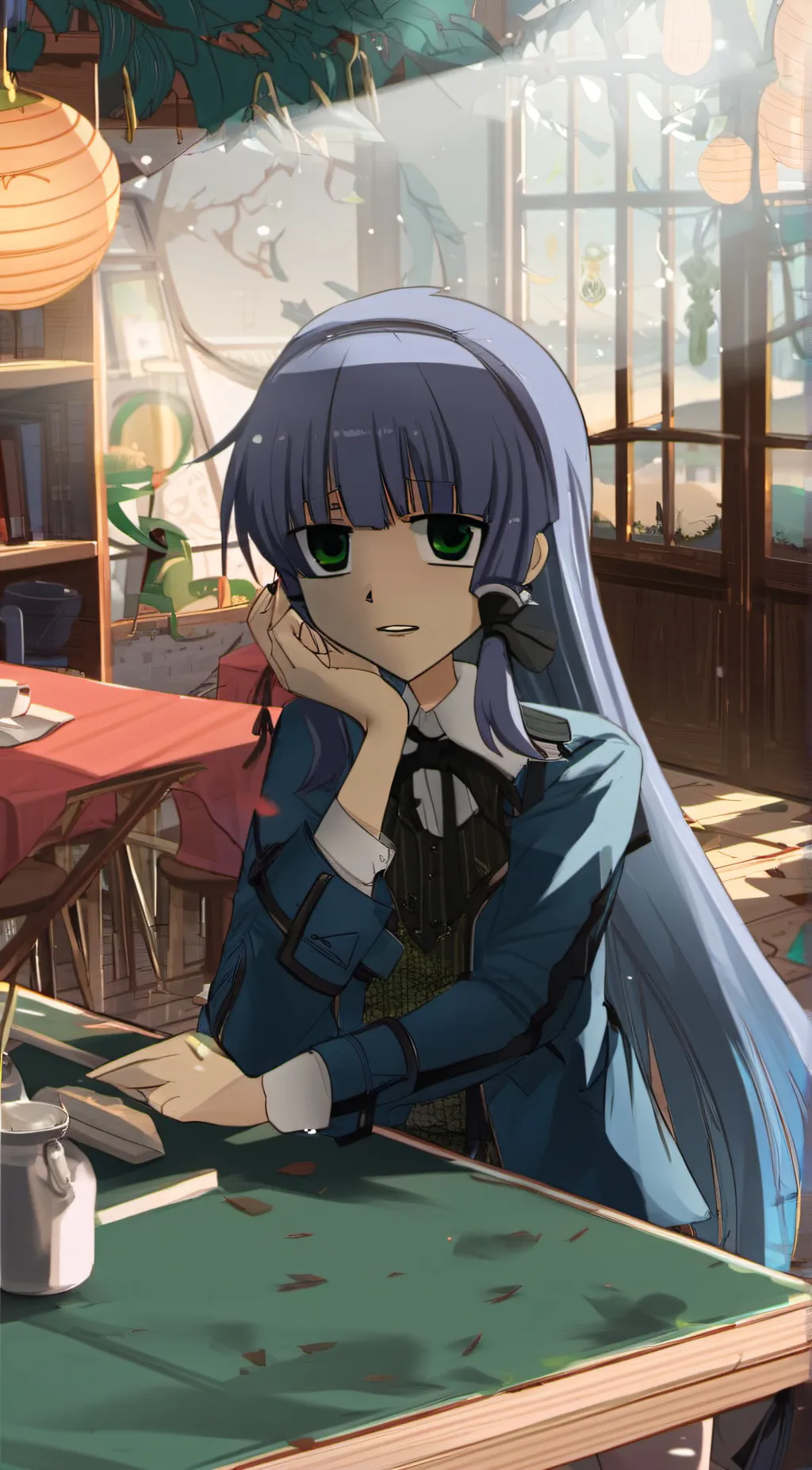 ai character: Miyuki yandere background