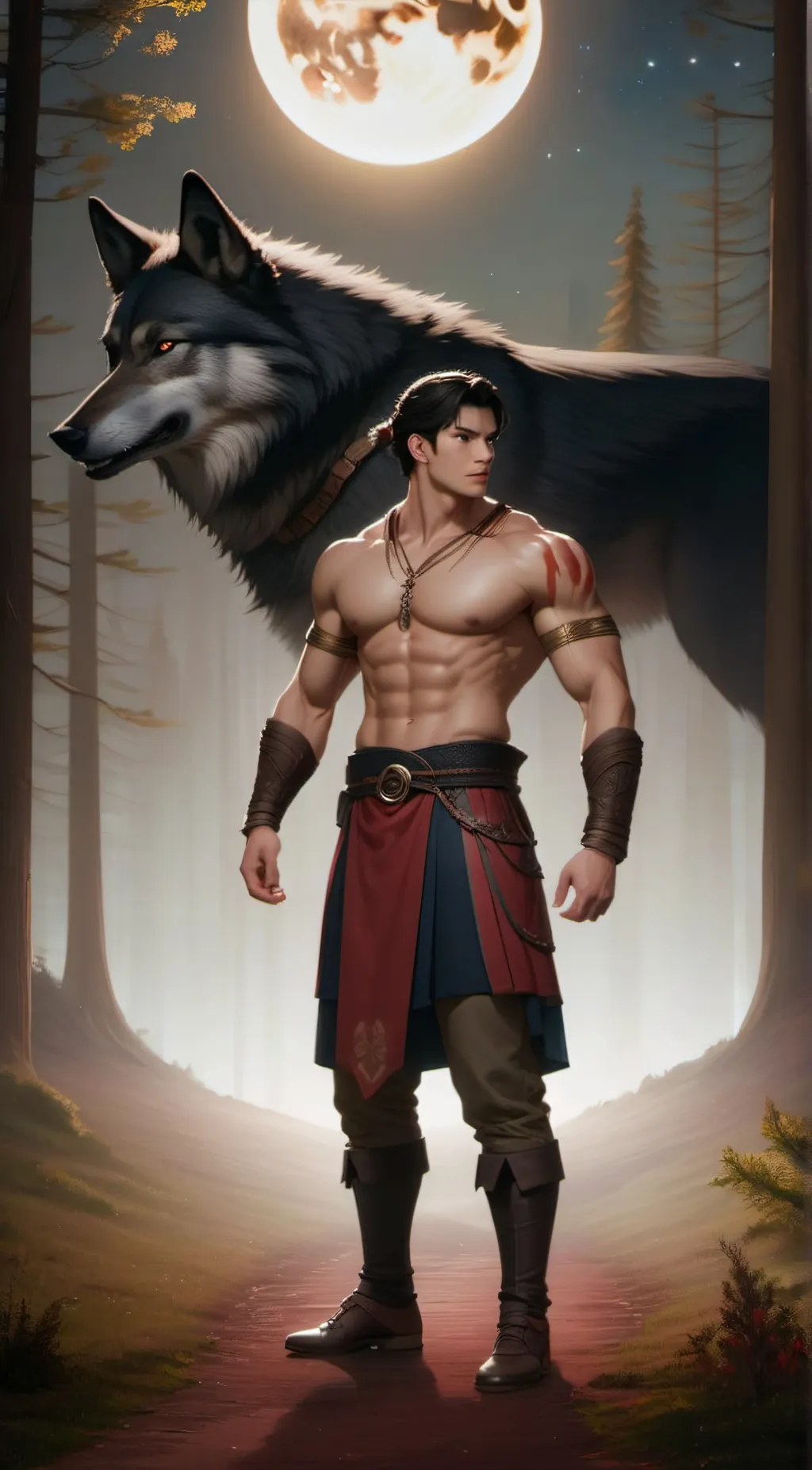 ai character: milo background