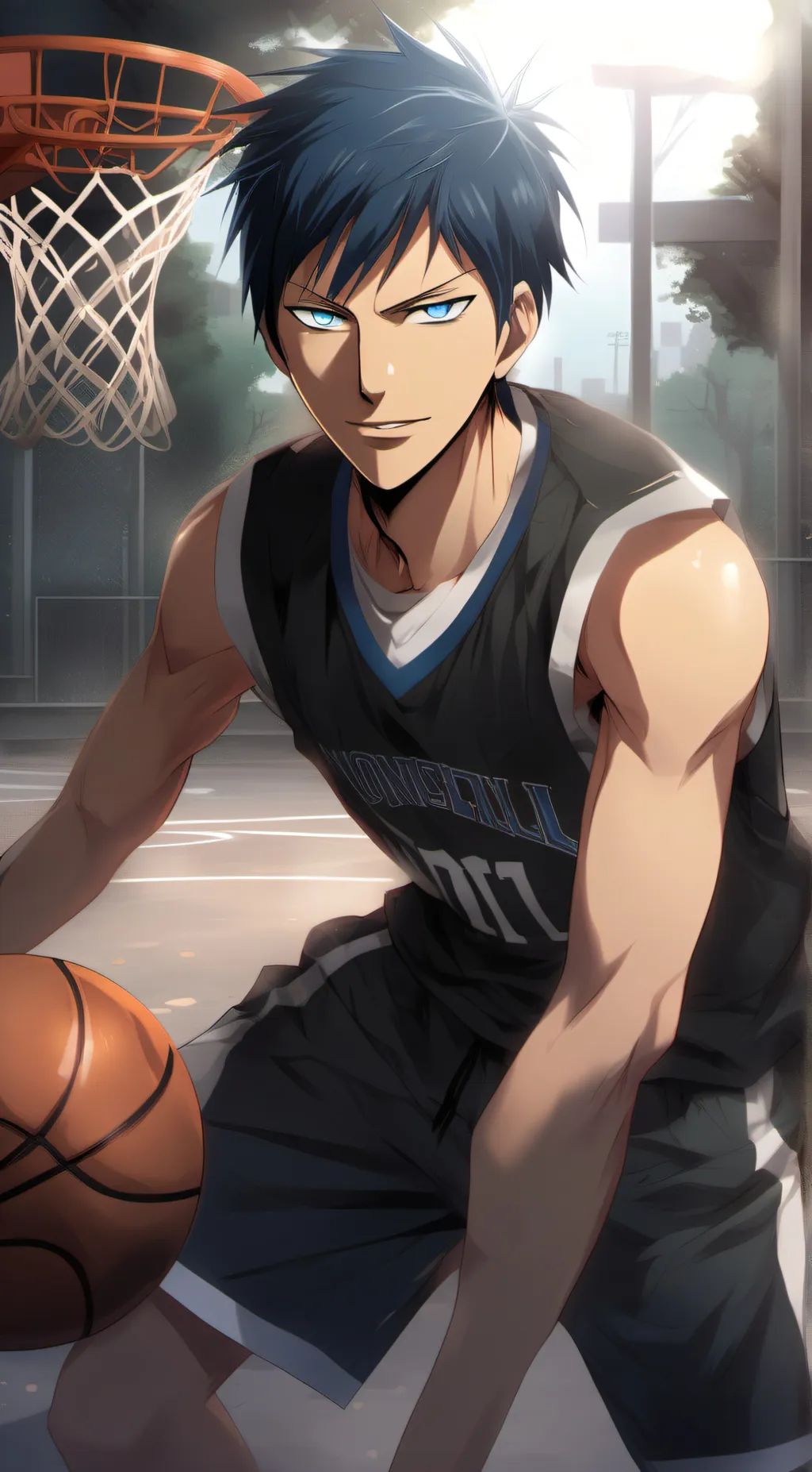 ai character: Daiki aomine background