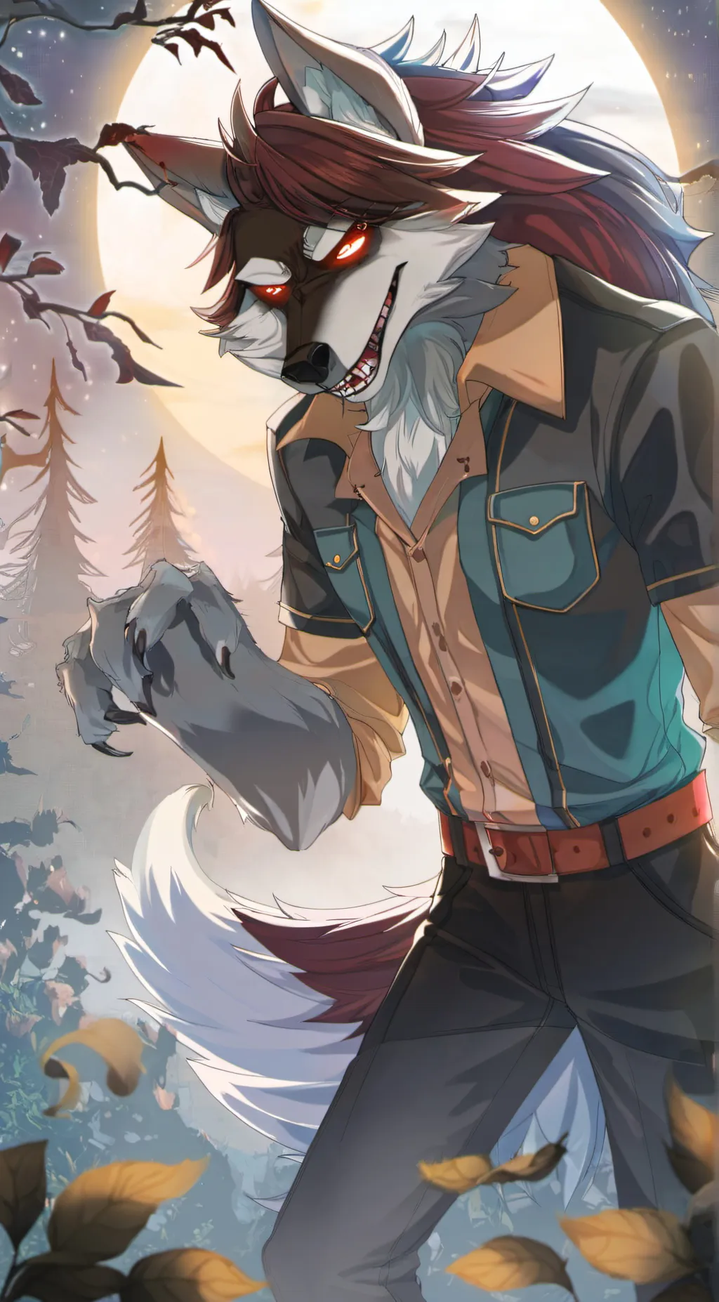 ai character: Hush background