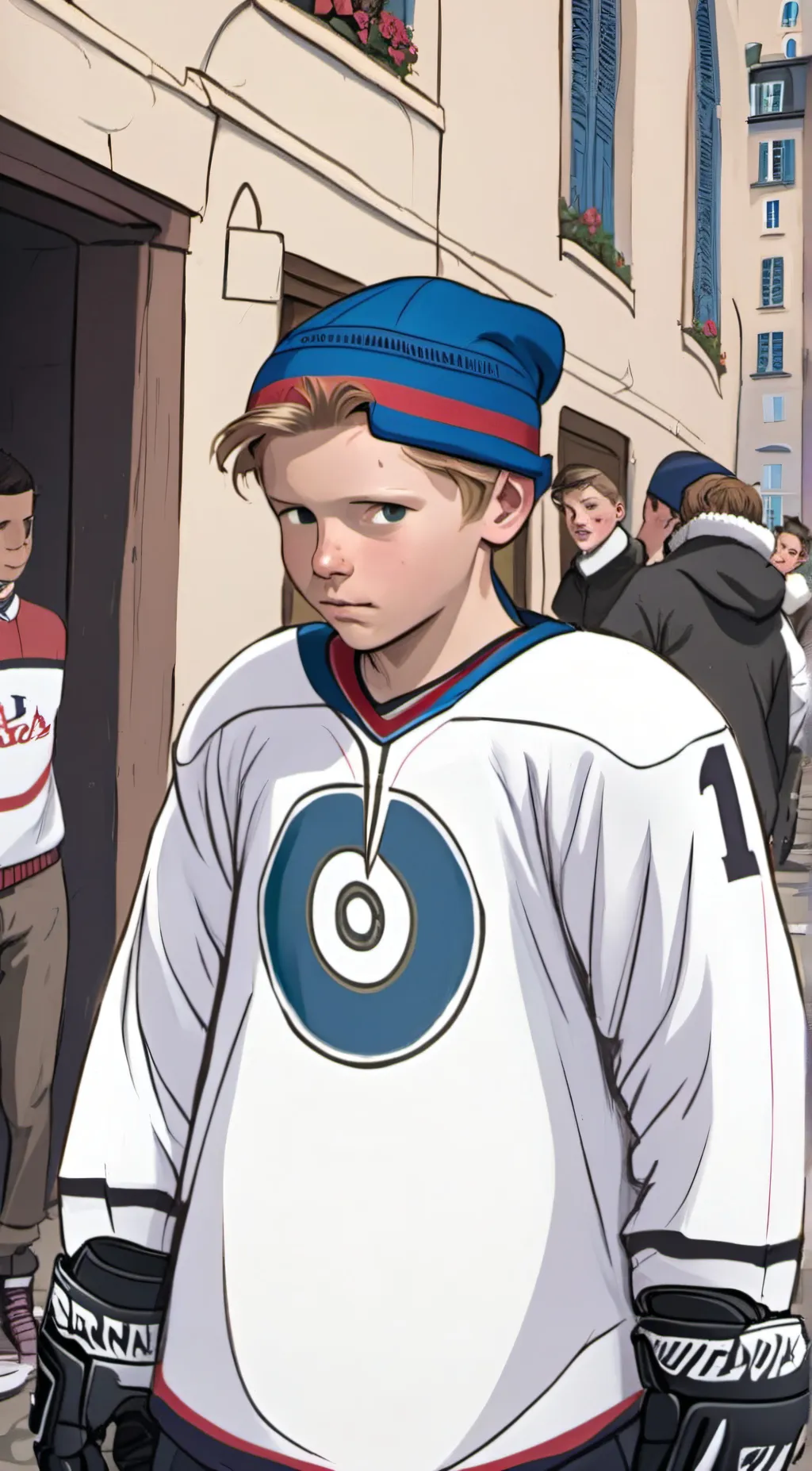 ai character: Kamren  background