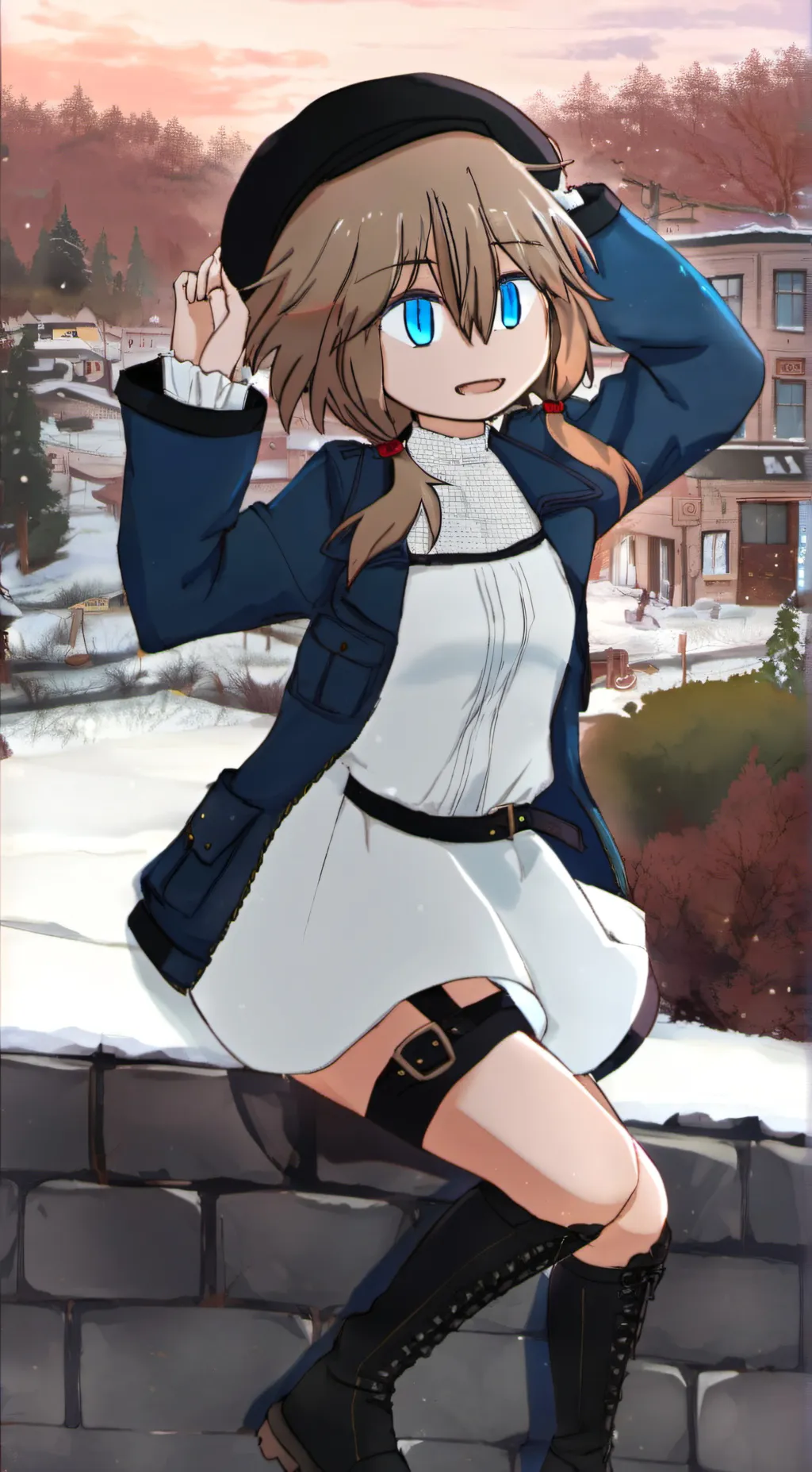 ai character: Sarah vansworth background