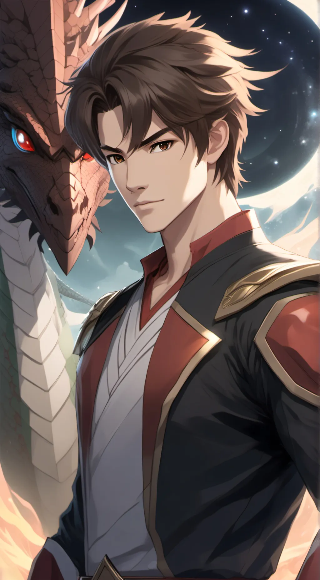 ai character: Ray (Red Ranger) background