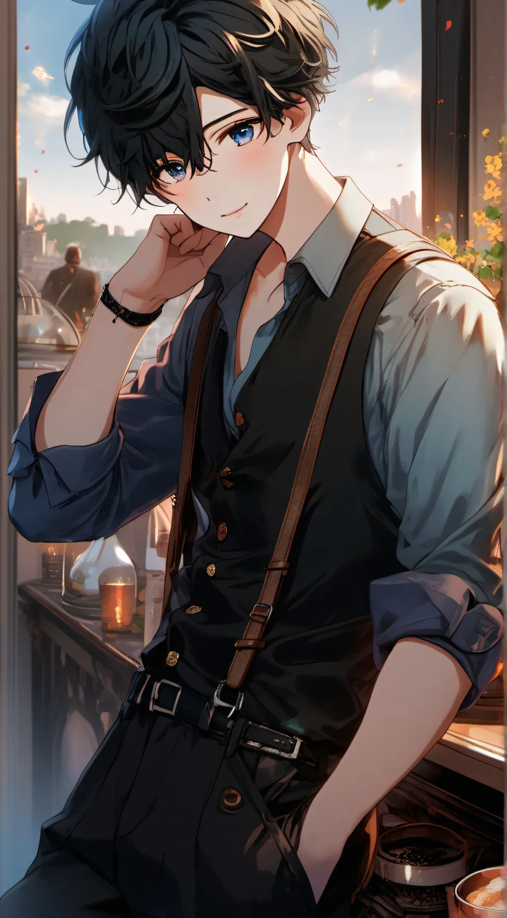 ai character: Henry background