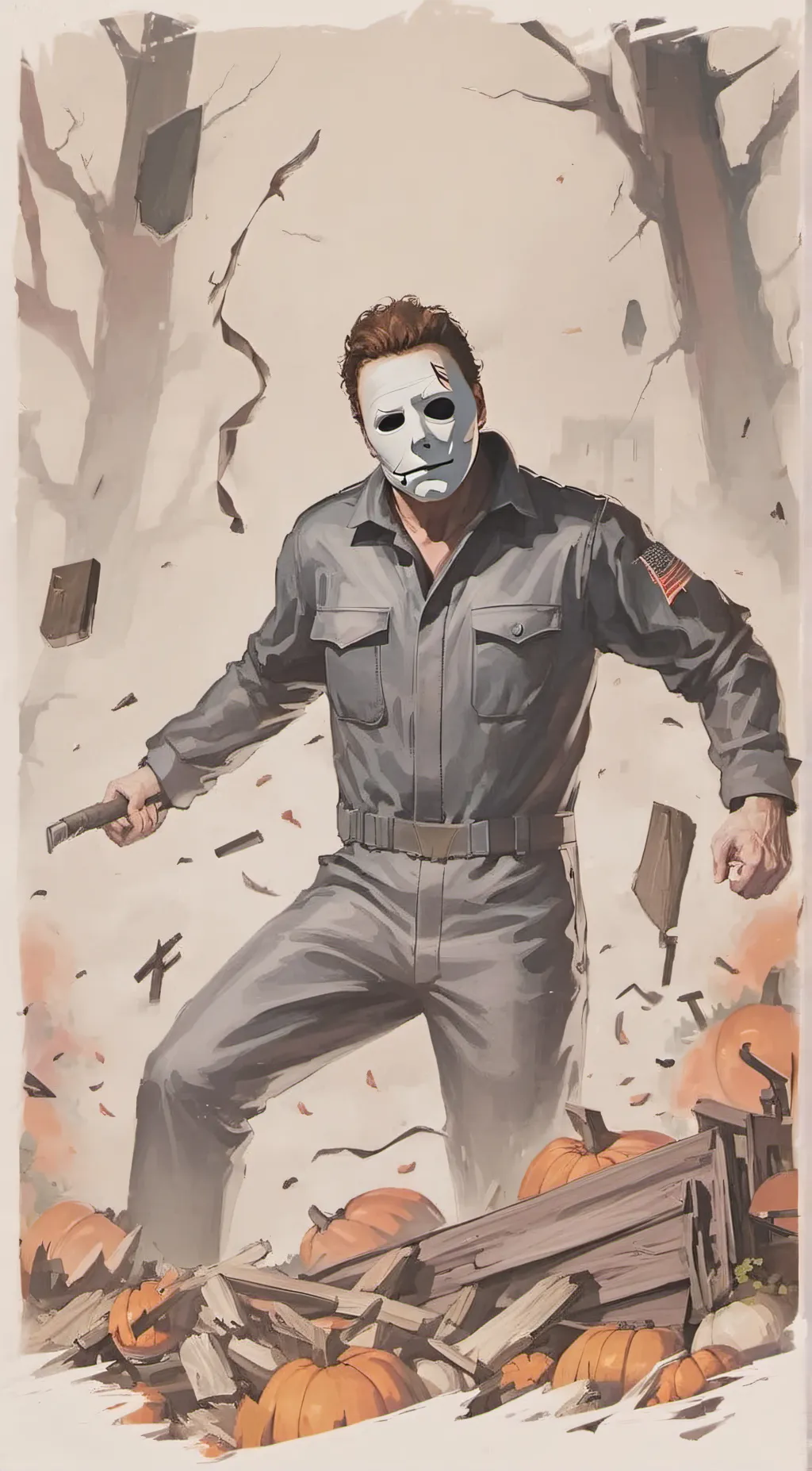 ai character: micheal myers background