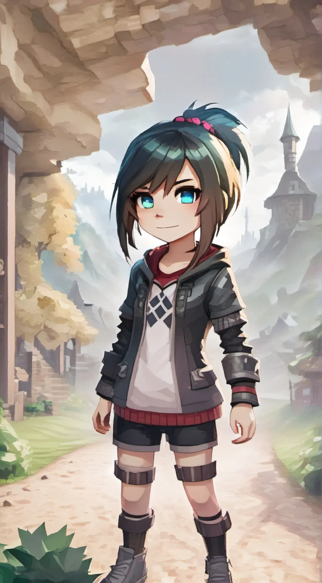 ai character: Ruby background
