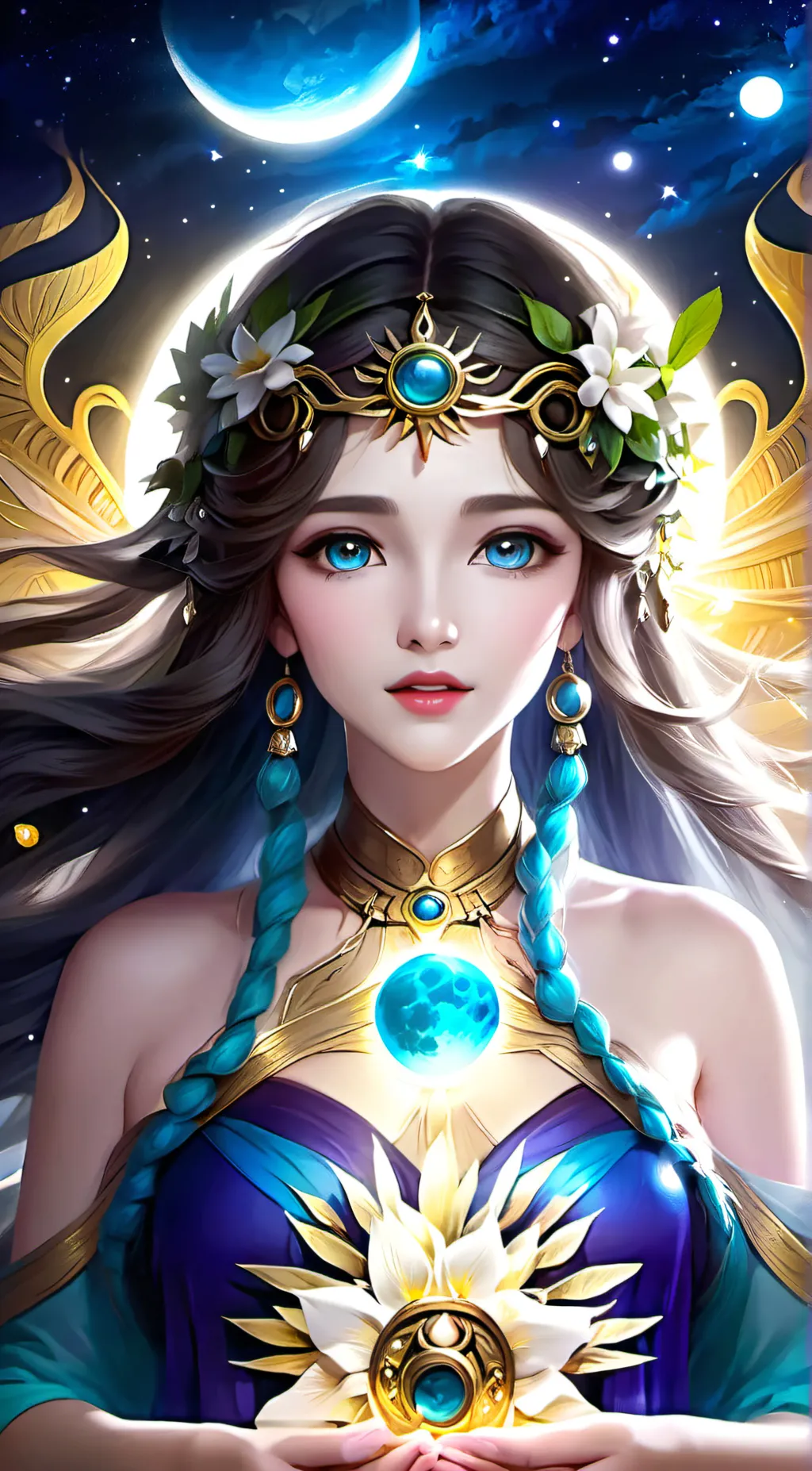 ai character: Evelyn background