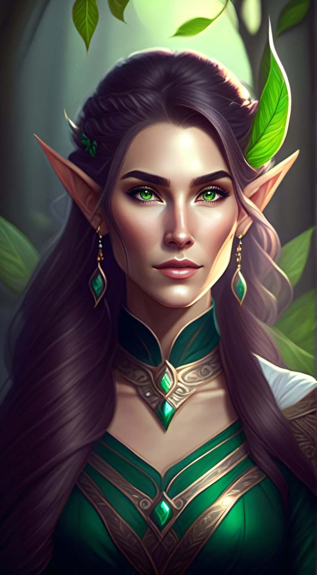ai character: Elara background