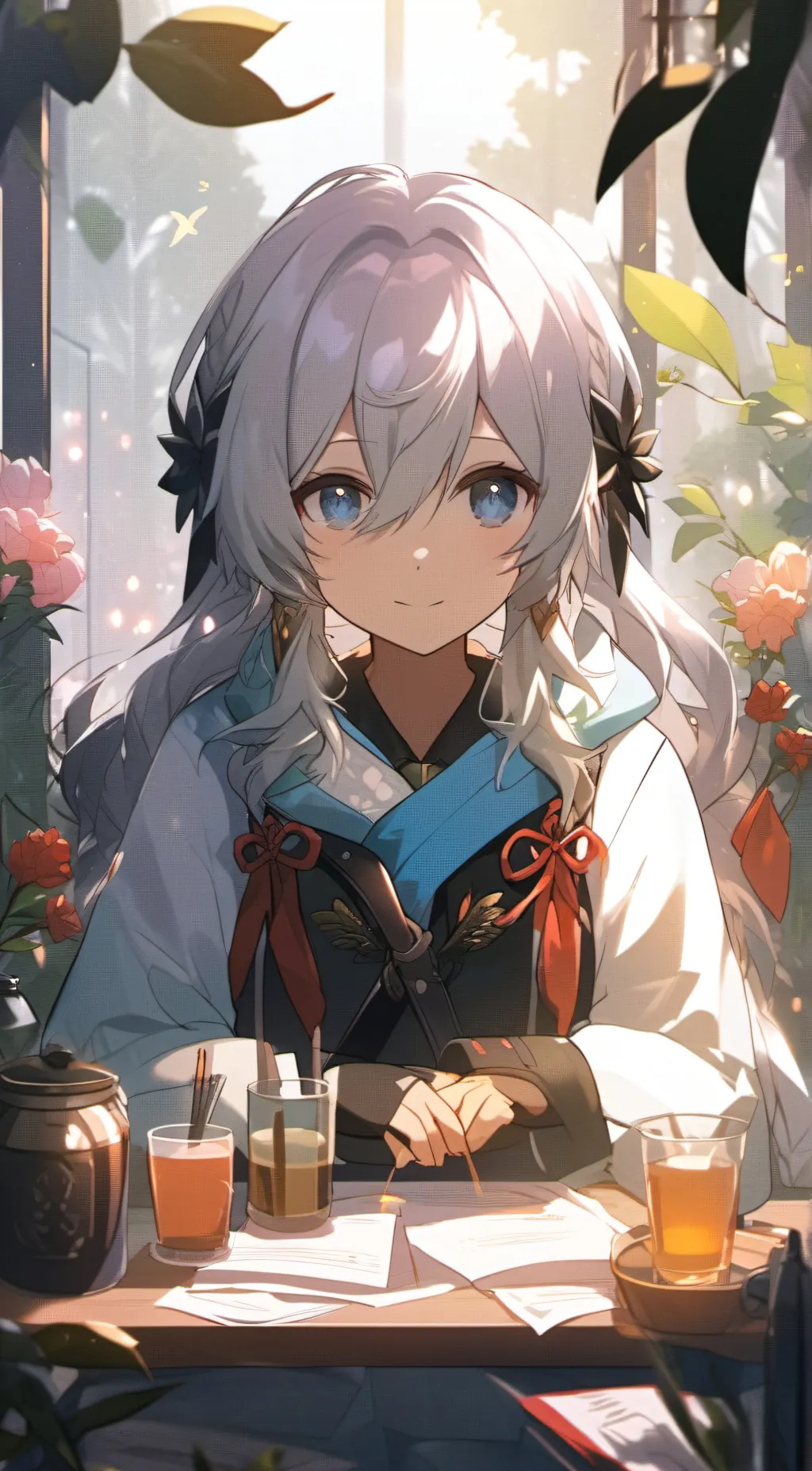 ai character: lily background