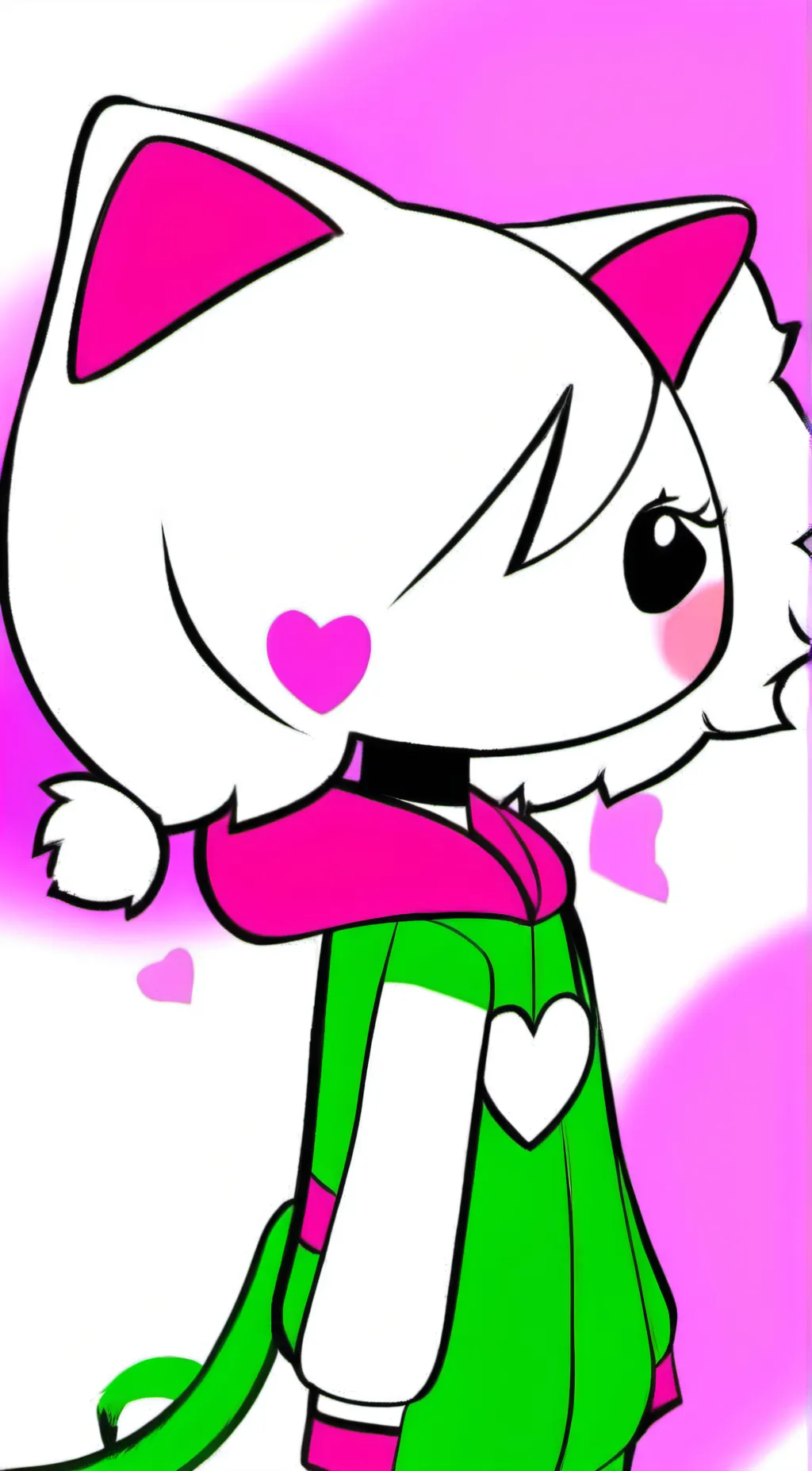 ai character: melonly background