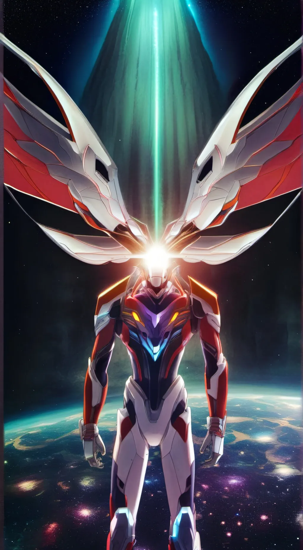 ai character: SINGULARUN background