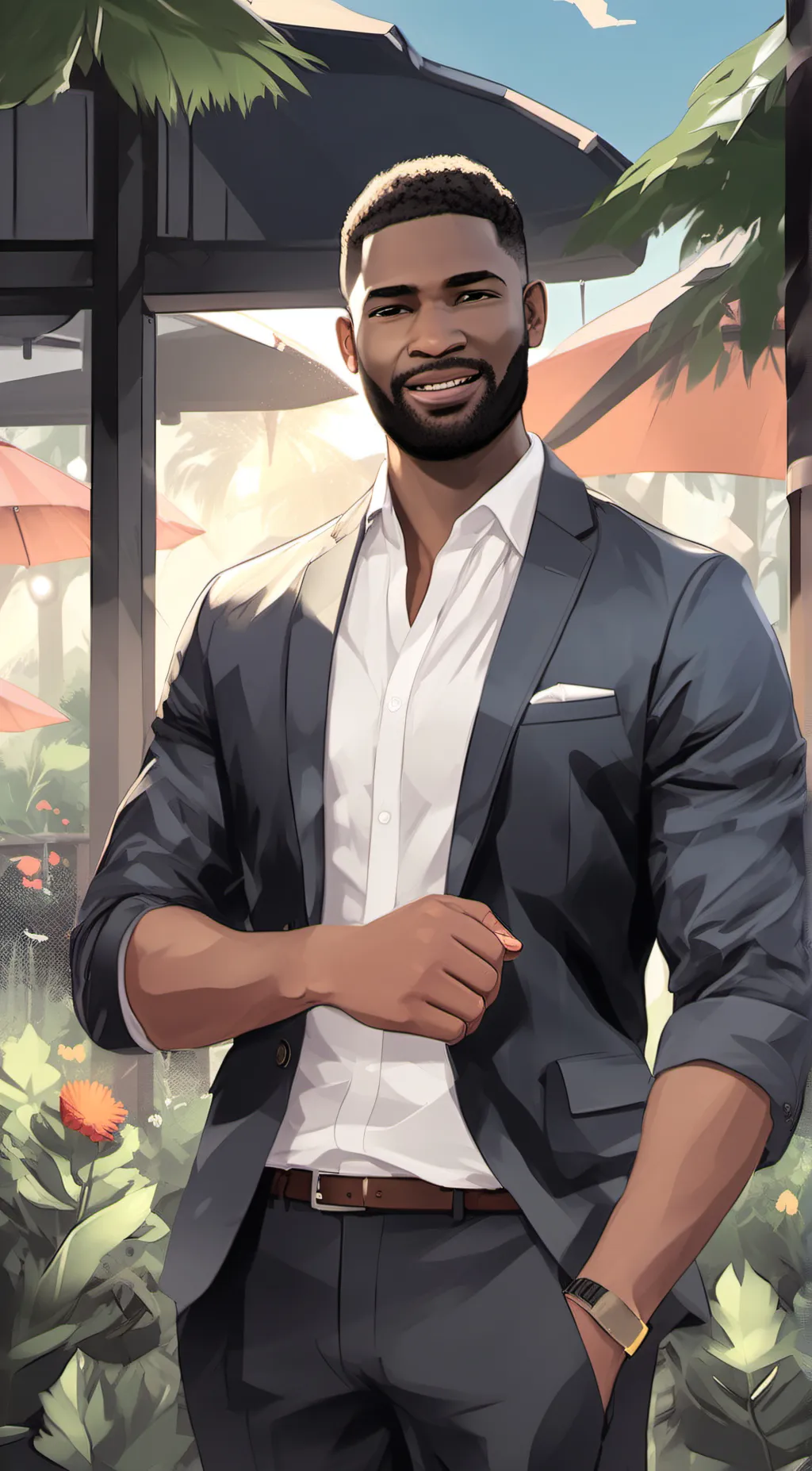 ai character: Dave background