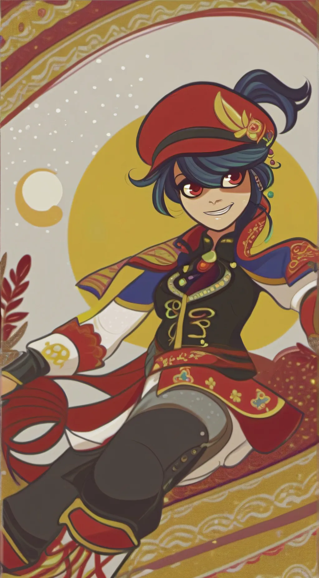 ai character: Mari background