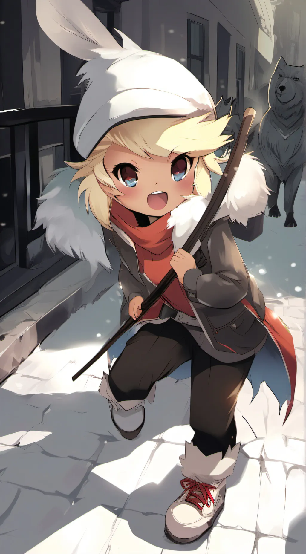 ai character: Aspen background