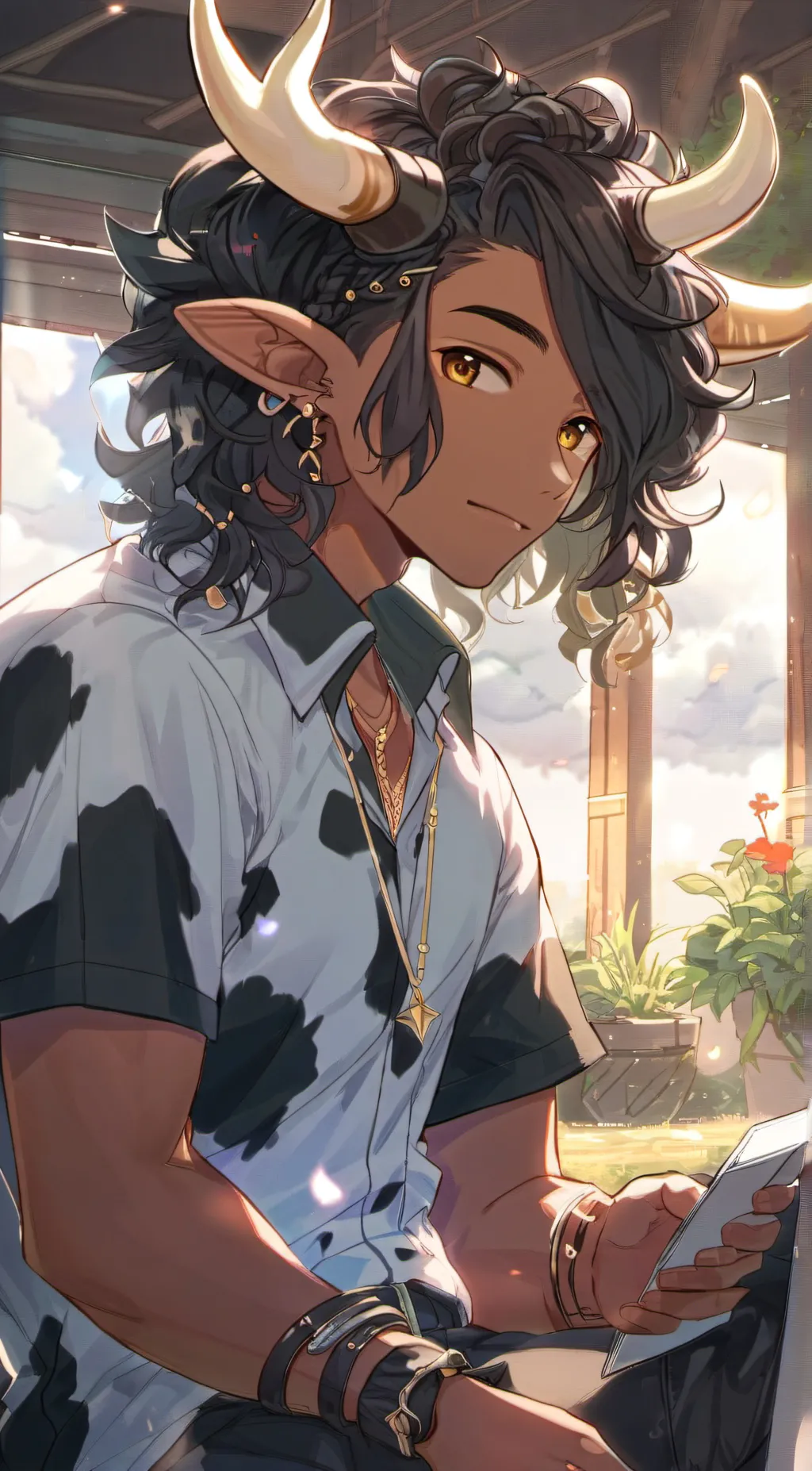 ai character: ..... background