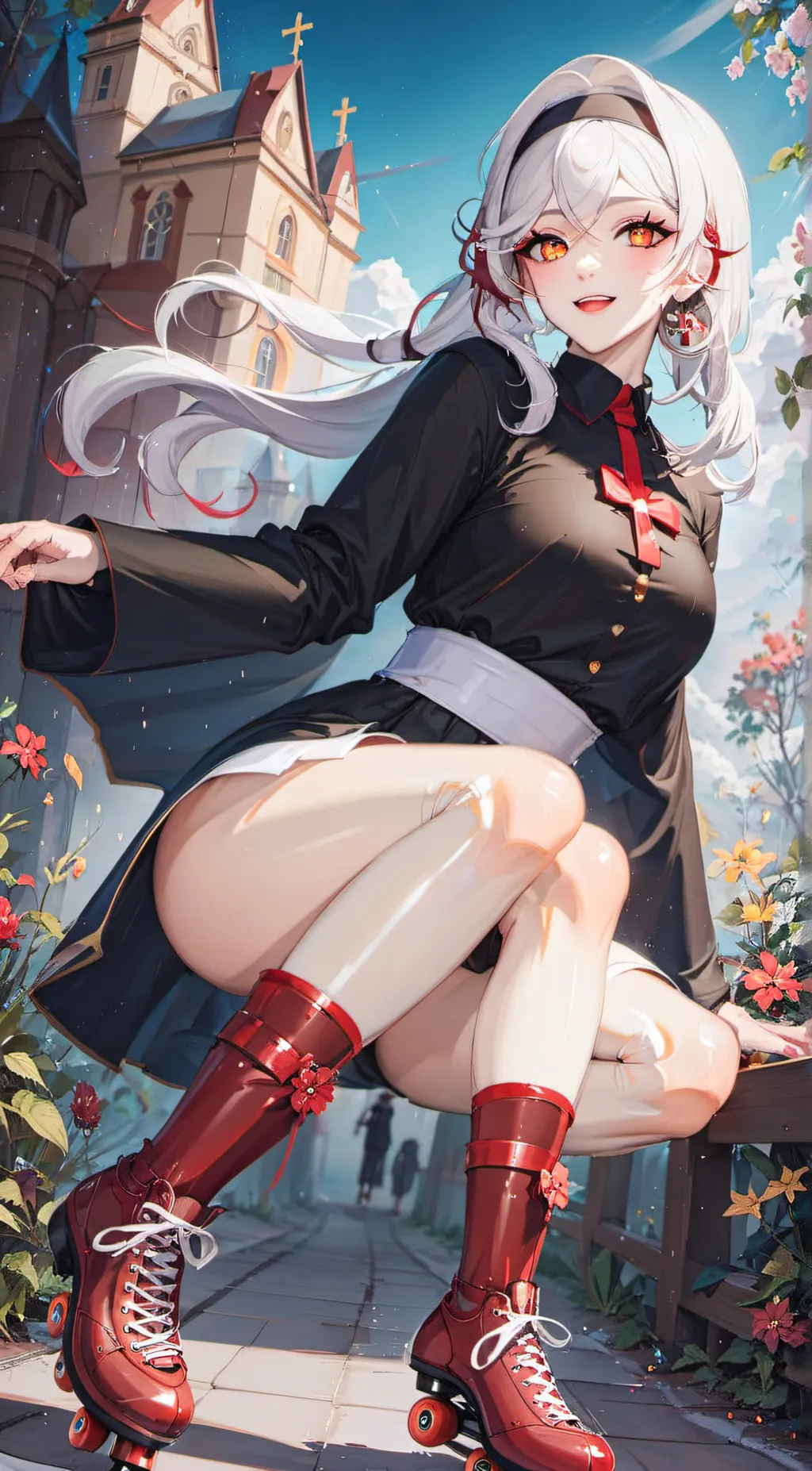 ai character: Aria background
