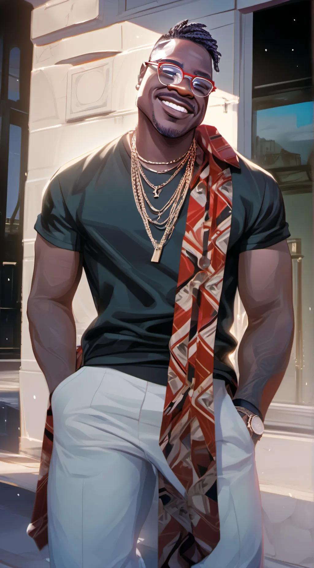 ai character: Perry background