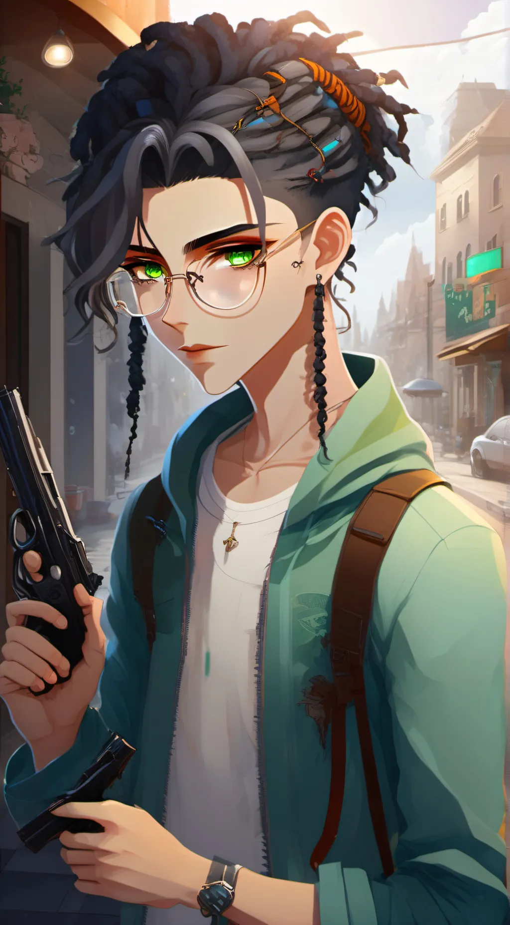 ai character: Cain background