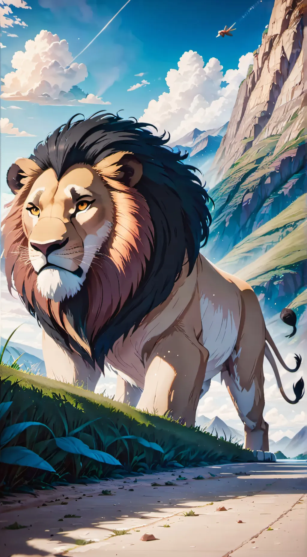 ai character: 𝙼𝚄𝙵𝙰𝚂𝙰 background