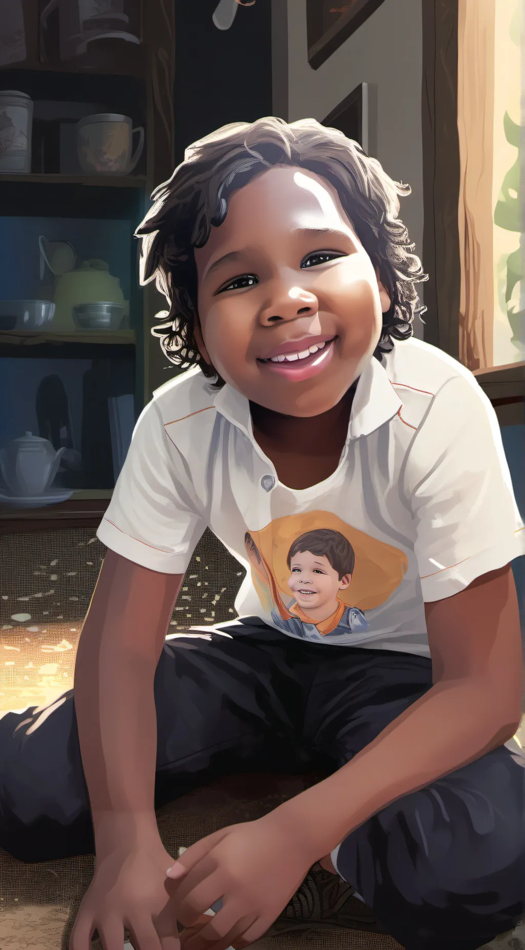 ai character: ki background