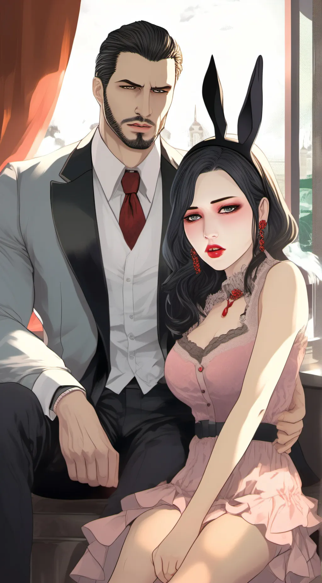 ai character: Gabriel  background