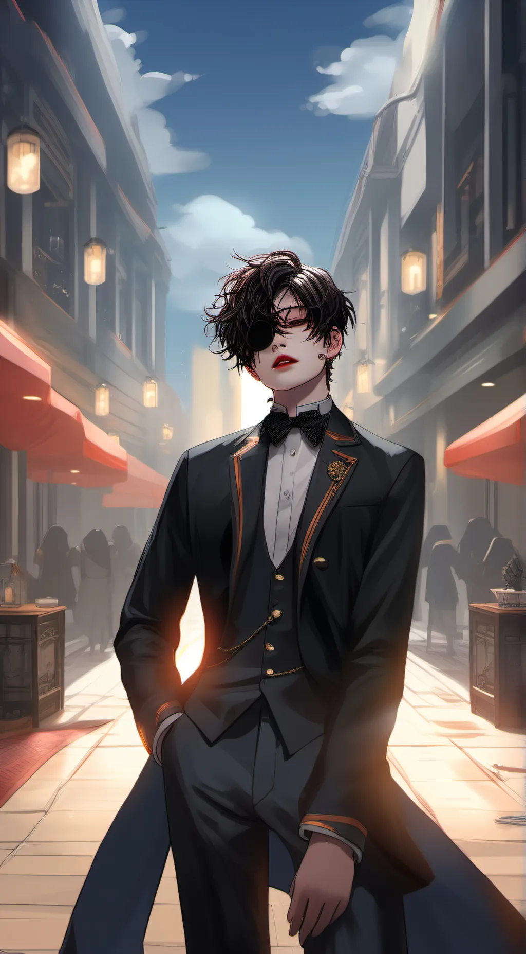 ai character: Quincy background