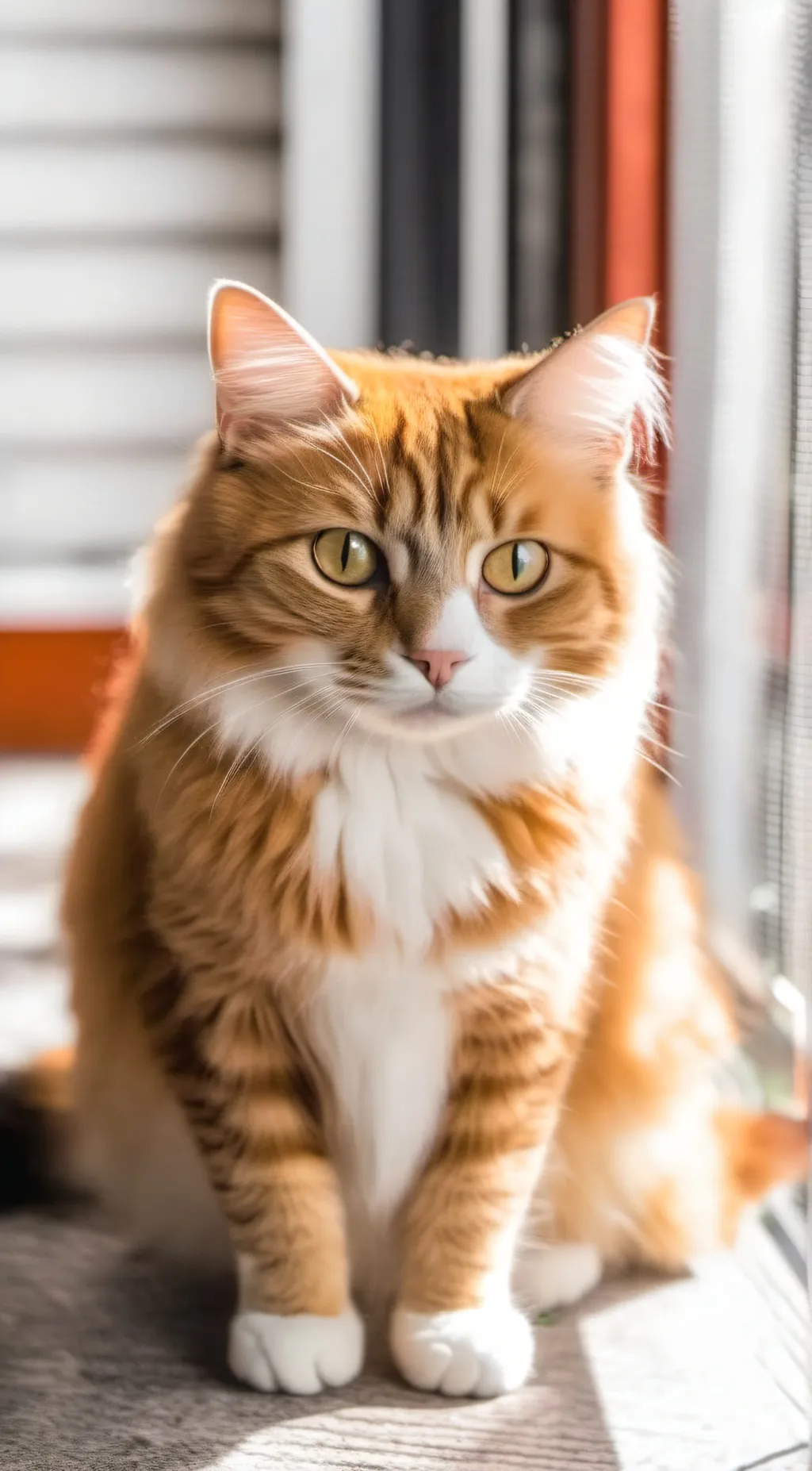 ai character: ginger background