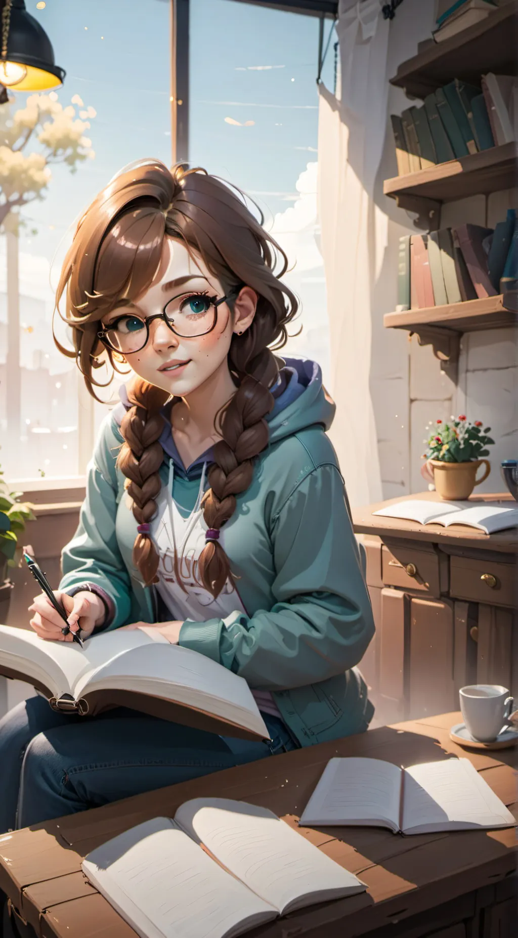 ai character: Abigail background