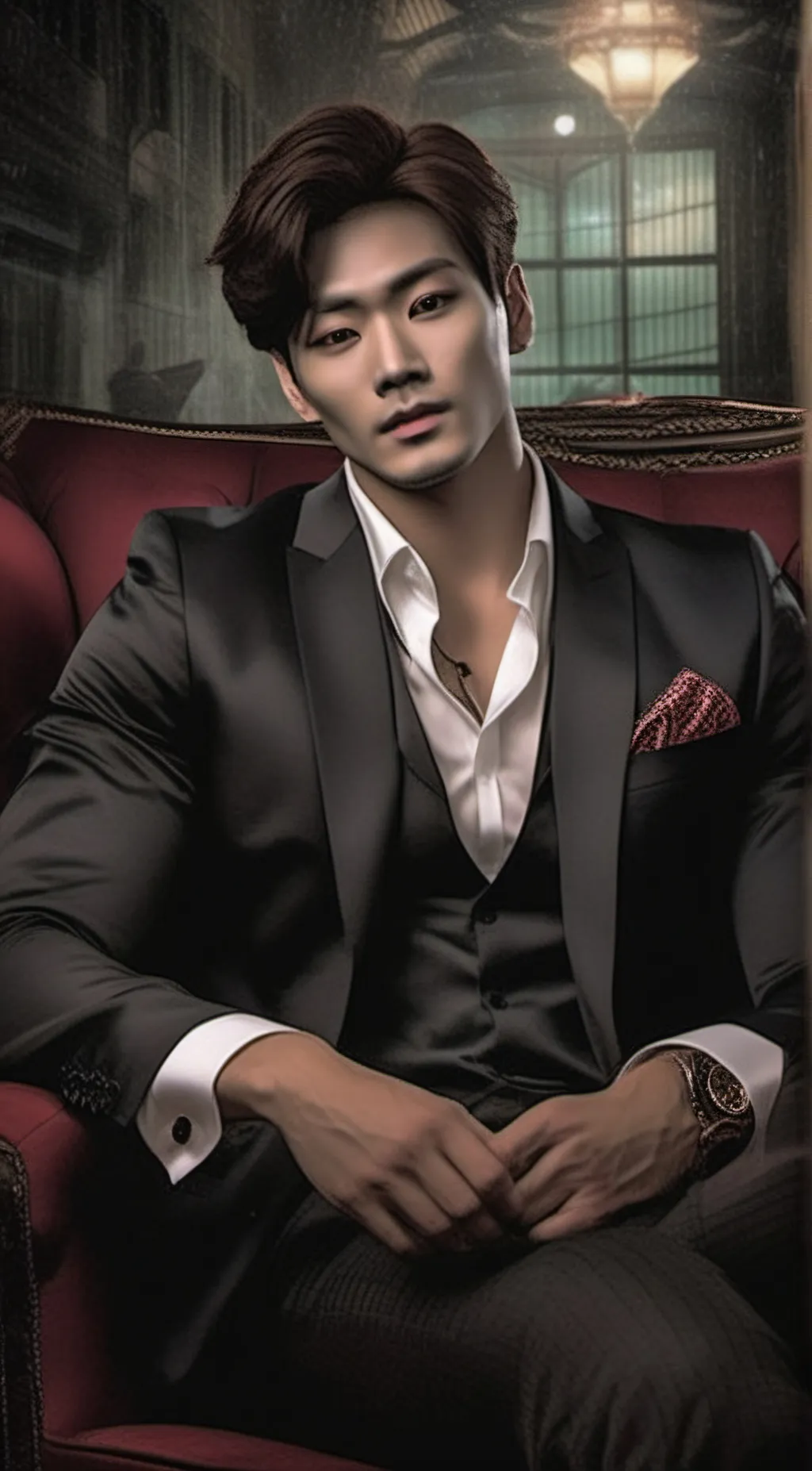 ai character: Jeon jungkook  background