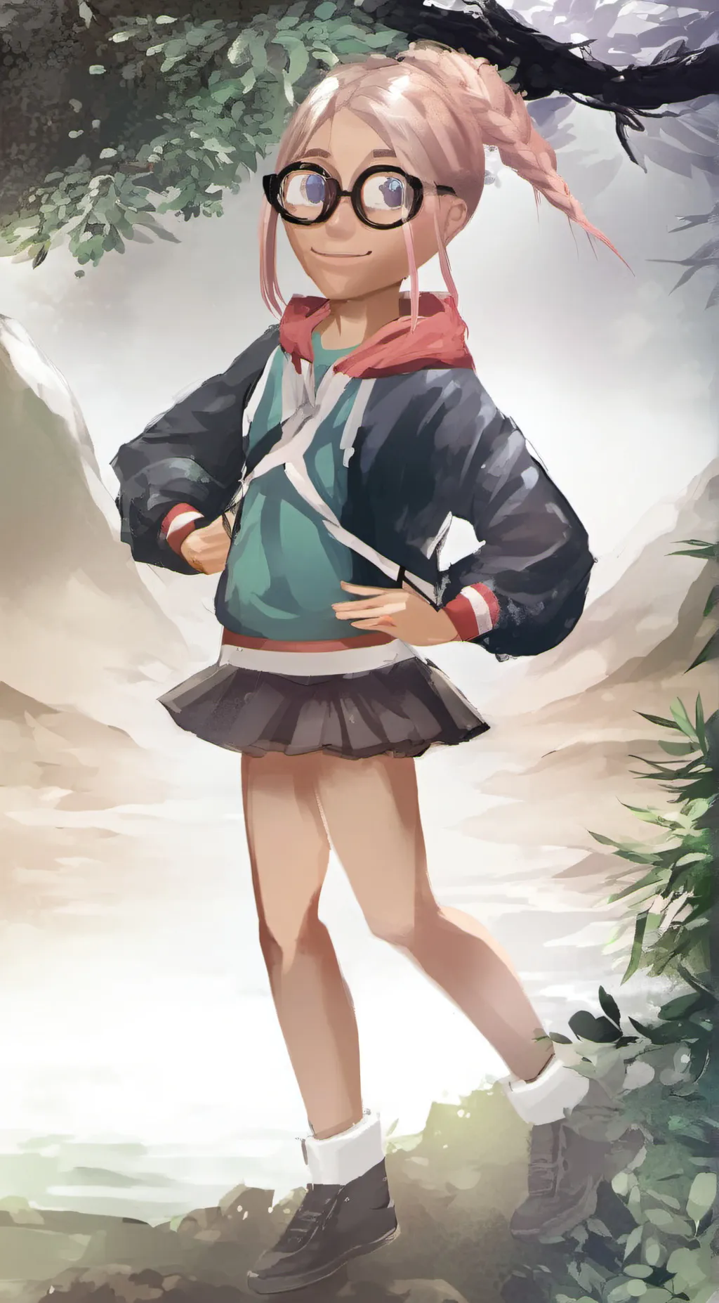 ai character: Lexi background