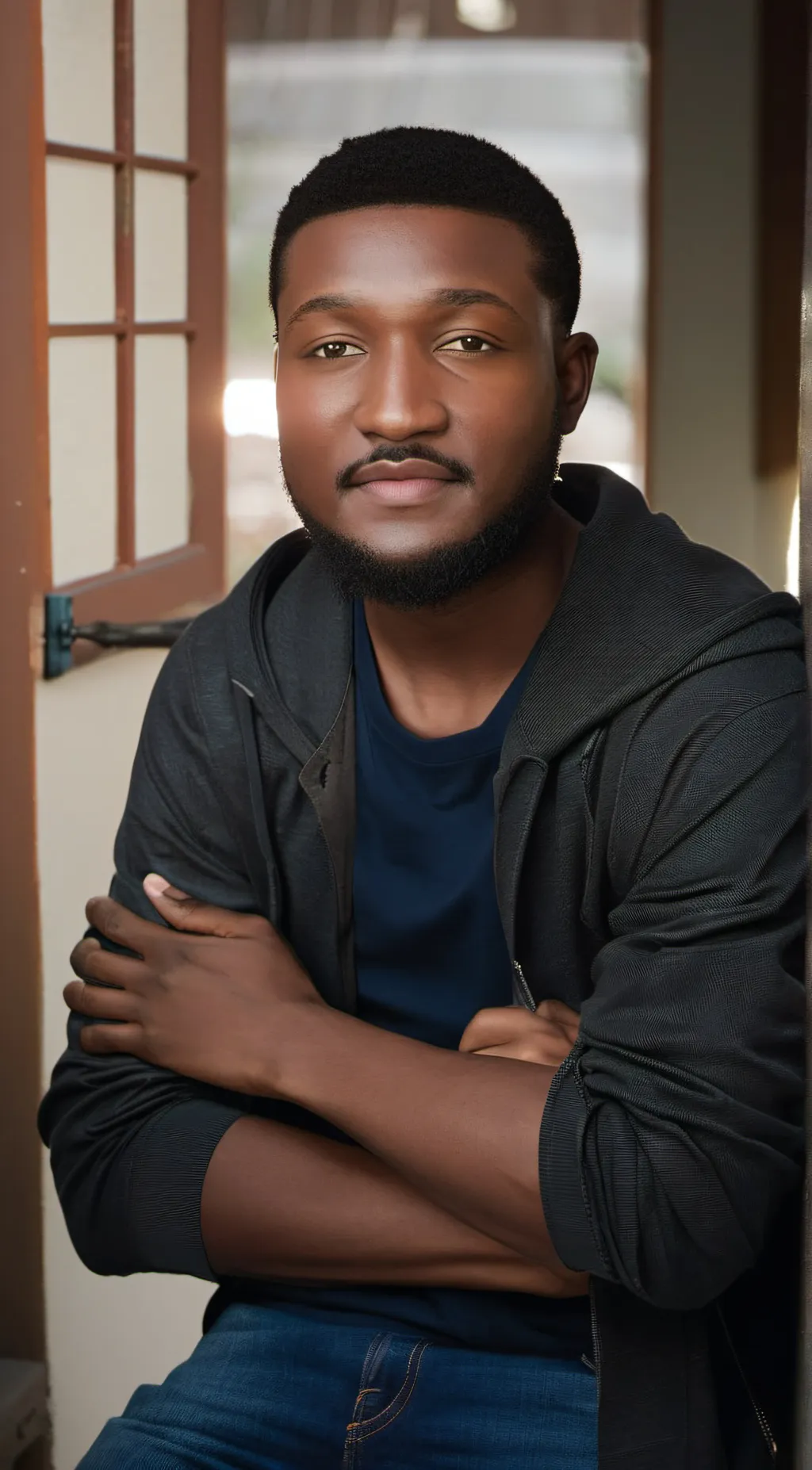 ai character: Ray  background